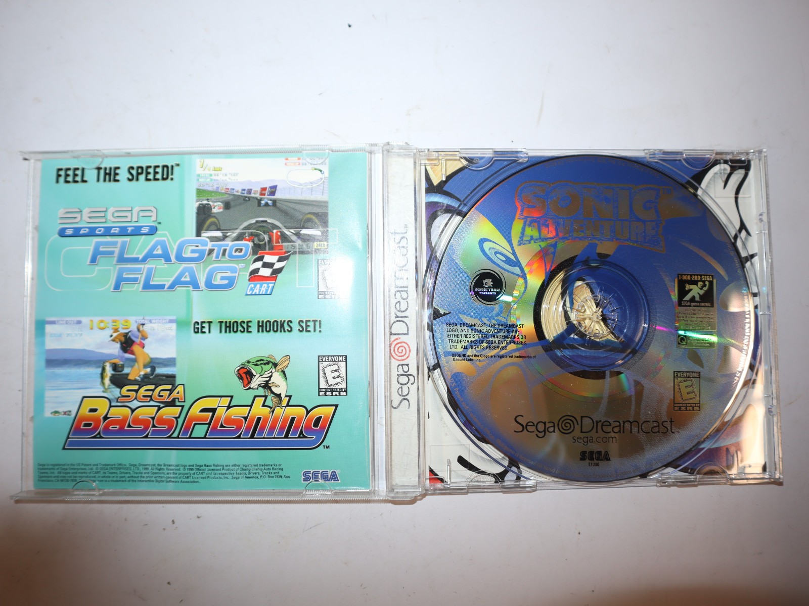 Sonic Adventure (Sega Dreamcast, 1999) CIB