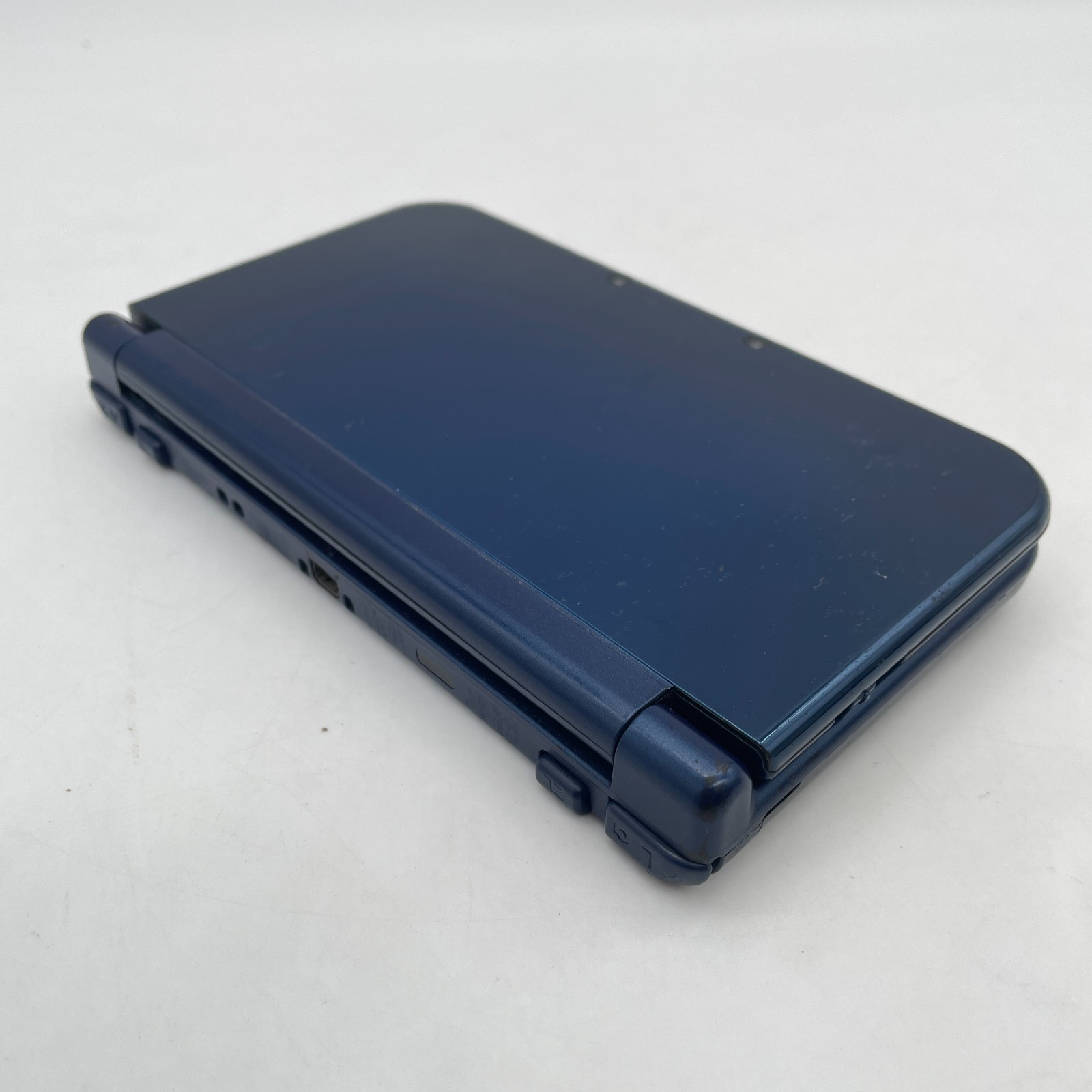 New Nintendo 3DS XL LL Metallic Blue Console Stylus Tested Japanese