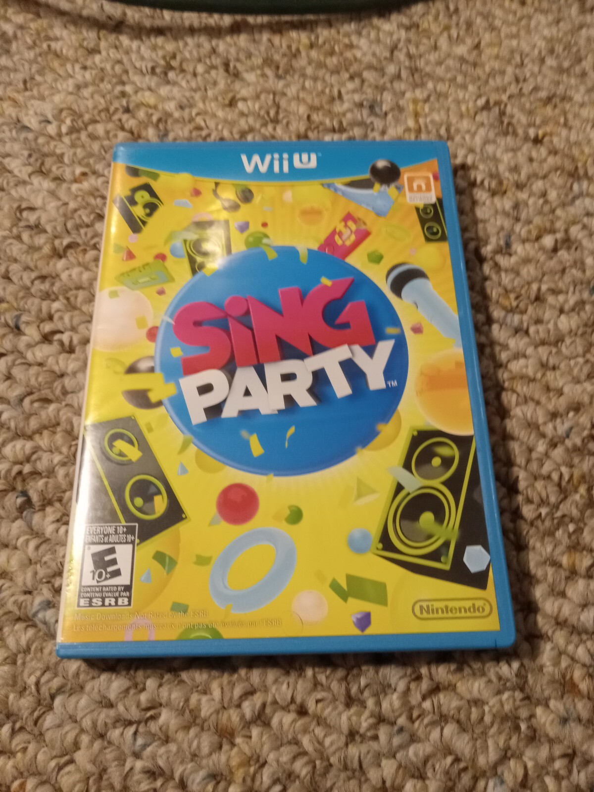 Sing Party Nintendo WiiU Wii U Video Game