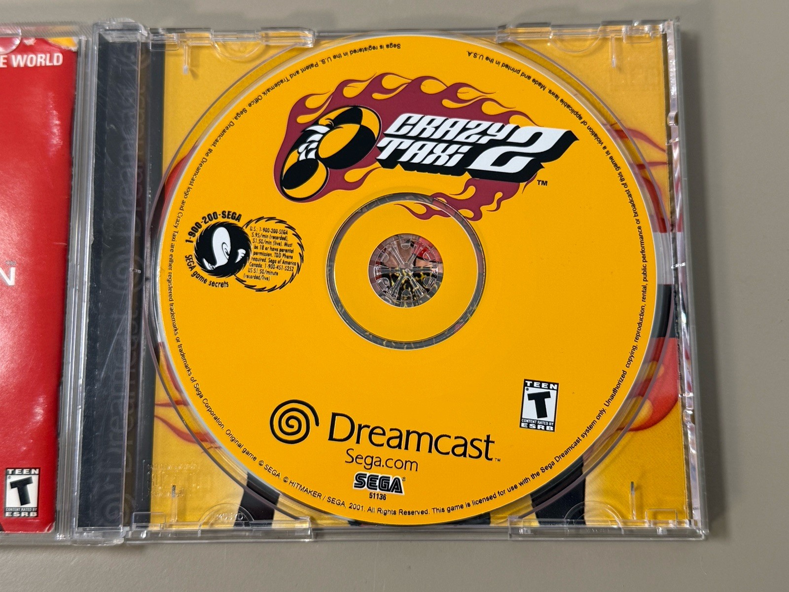 Crazy Taxi 2 (Sega Dreamcast, 2001) CIB Complete Tested – Excellent Condition