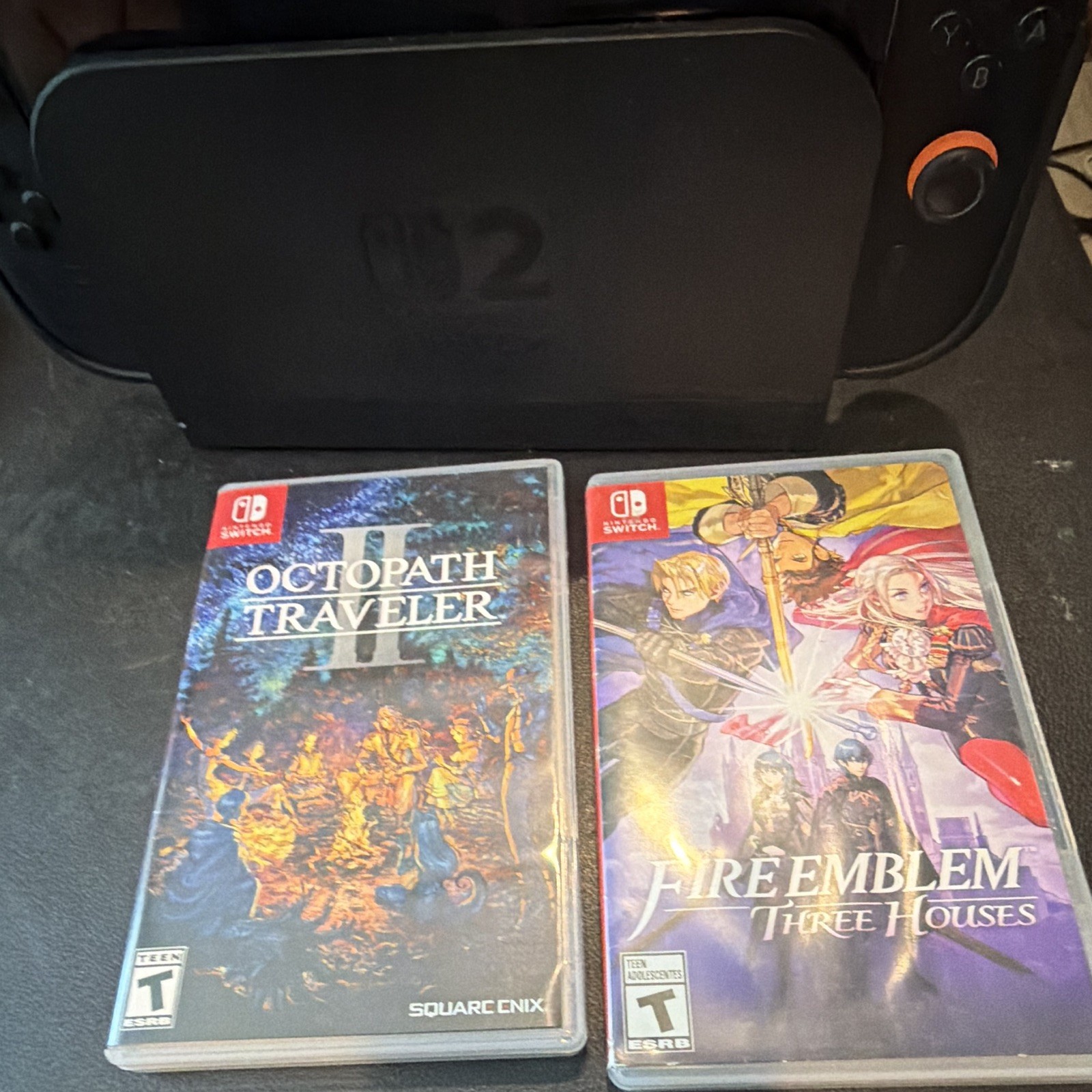Nintendo Switch 2 Console & Case w/ Dock, two joysticks, 256 Micro sd w/ 2 games