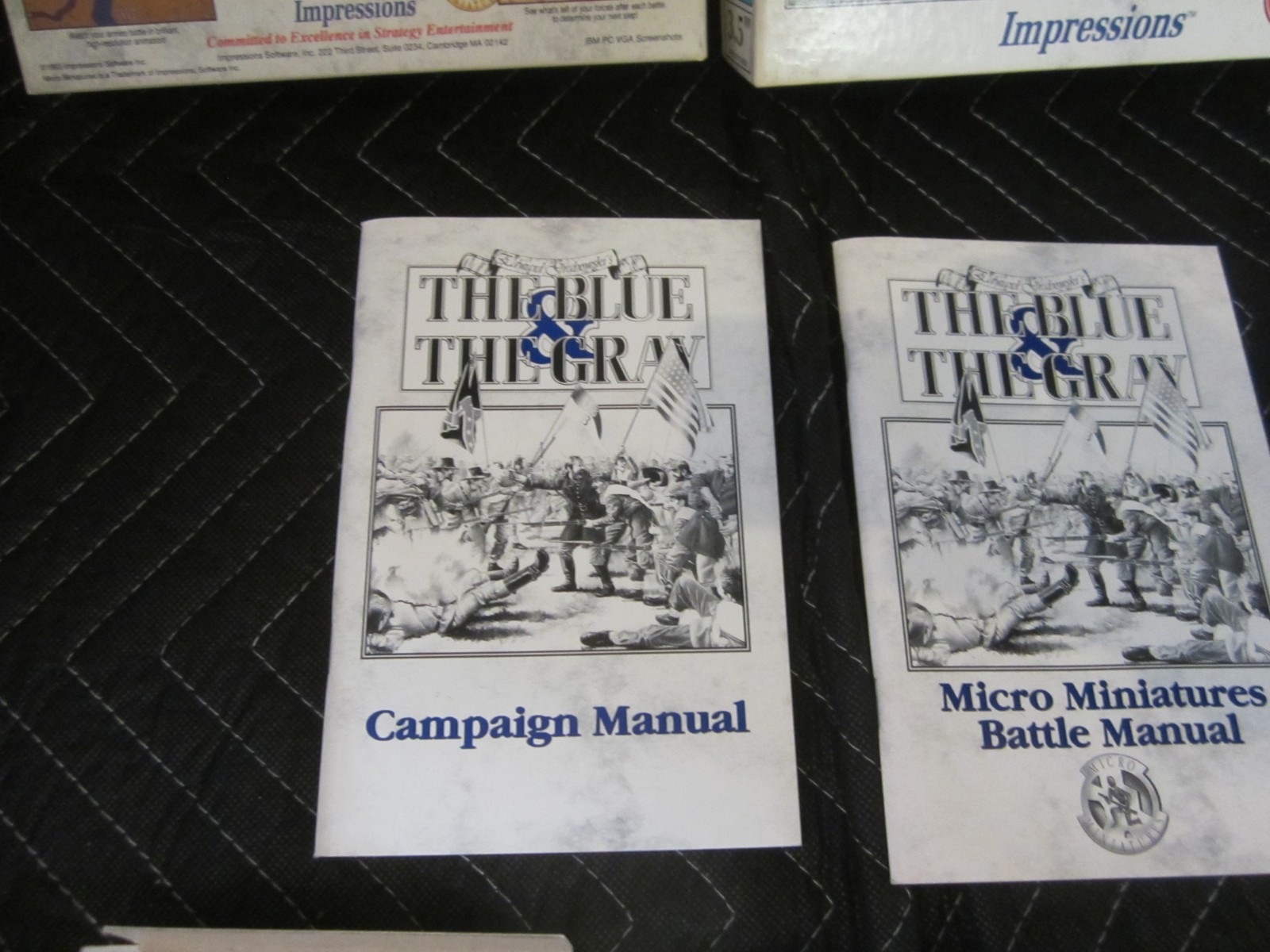 Edward Grabowski’s The Blue and The Gray Civil War PC Game Impressions 1993 3.5″