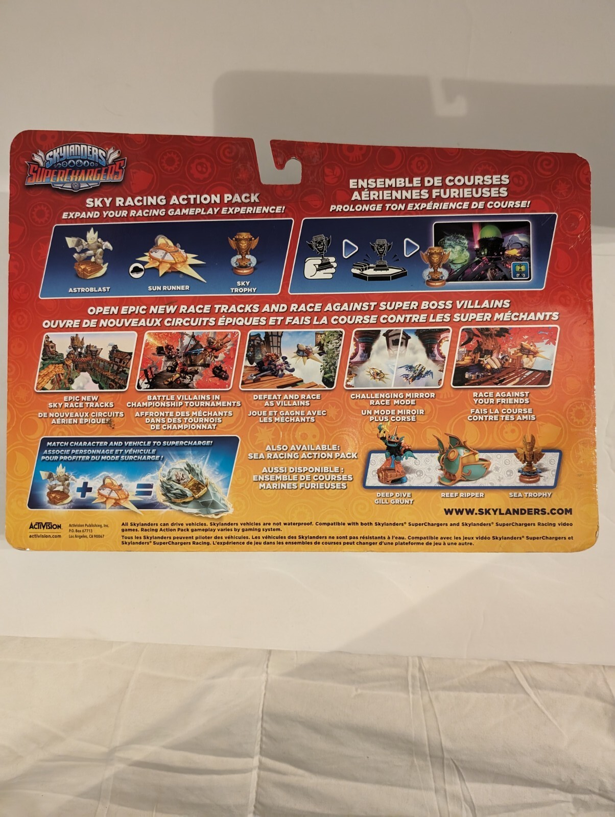 Skylanders Superchargers Sky Racing Action Pack Astroblast Sun Runner