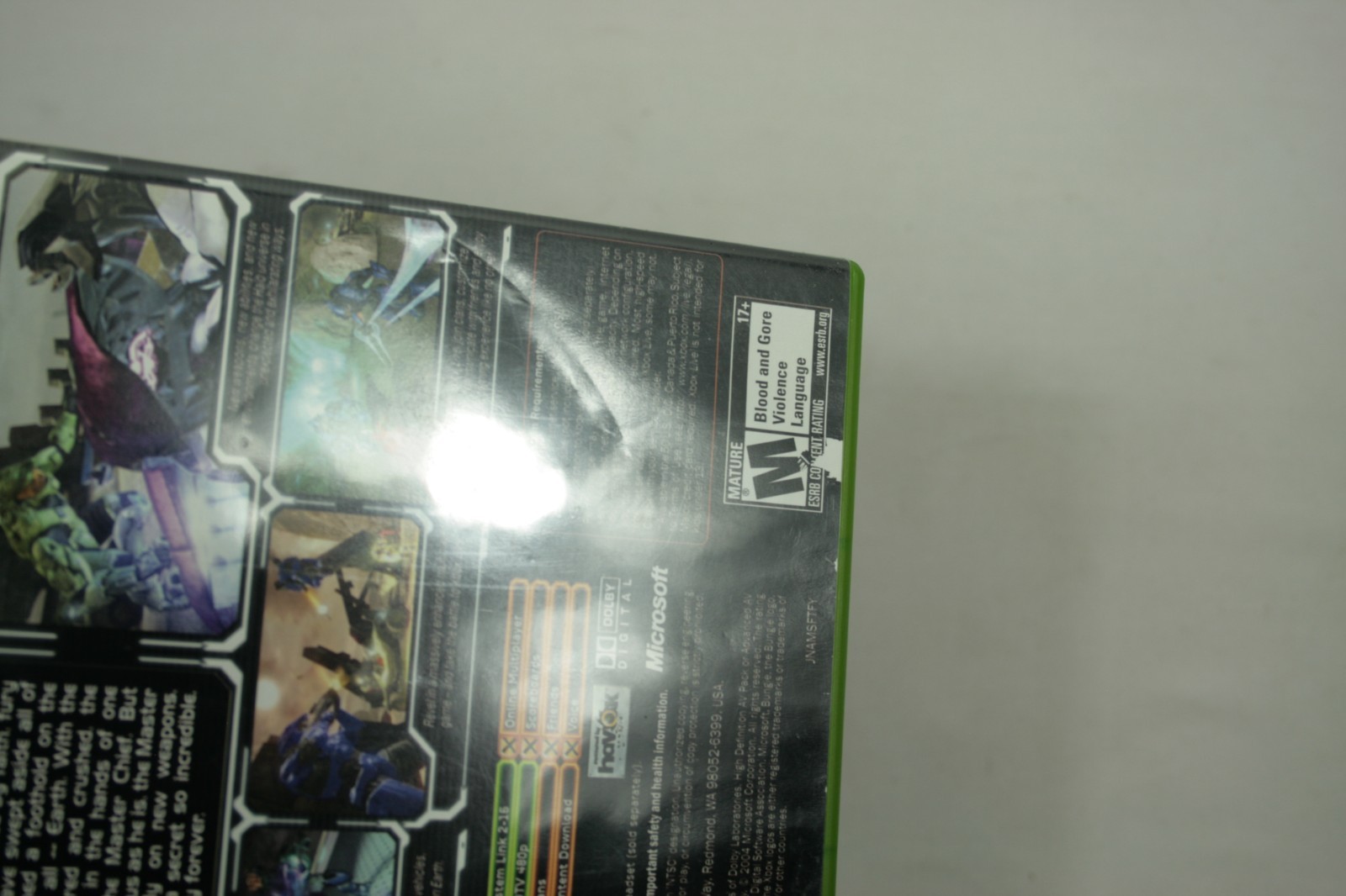 Halo 2 Xbox Original Game CIB 2004 1st Print Complete + Manual & Soundtrack Ad