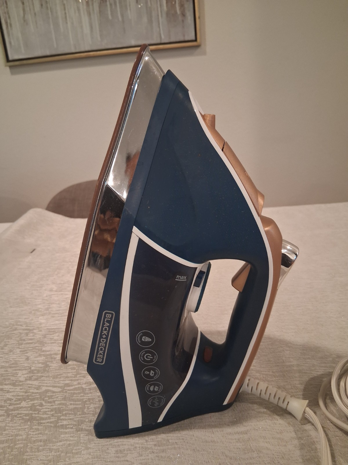 BLACK+DECKER D3300 Elite Pro Series STEAM IRON LAUNDRY EXCELLENT USED CONDITION