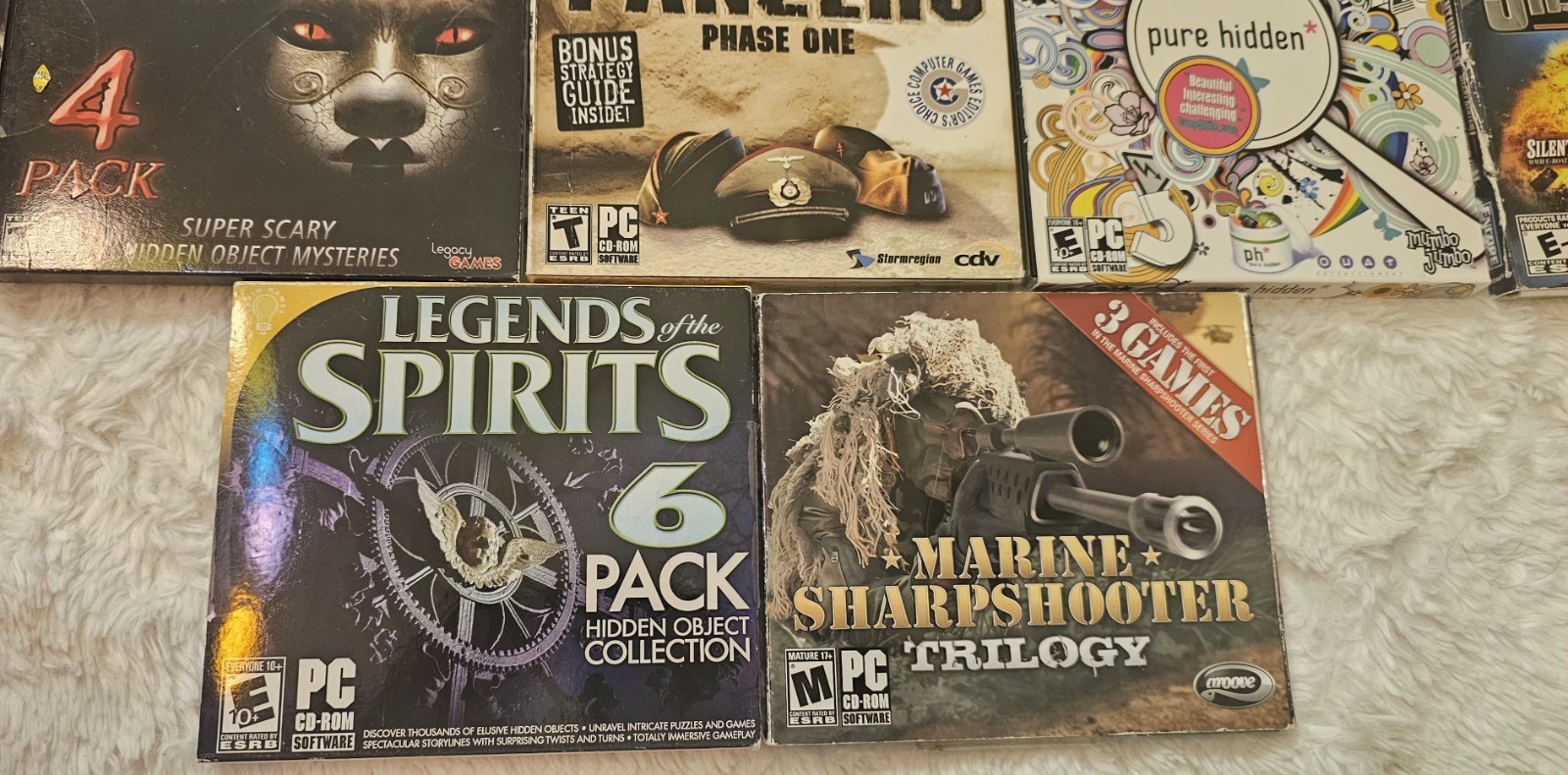 2000’s CD DVD ROM Games Lot Of 22 Asst Age Level Games Genres