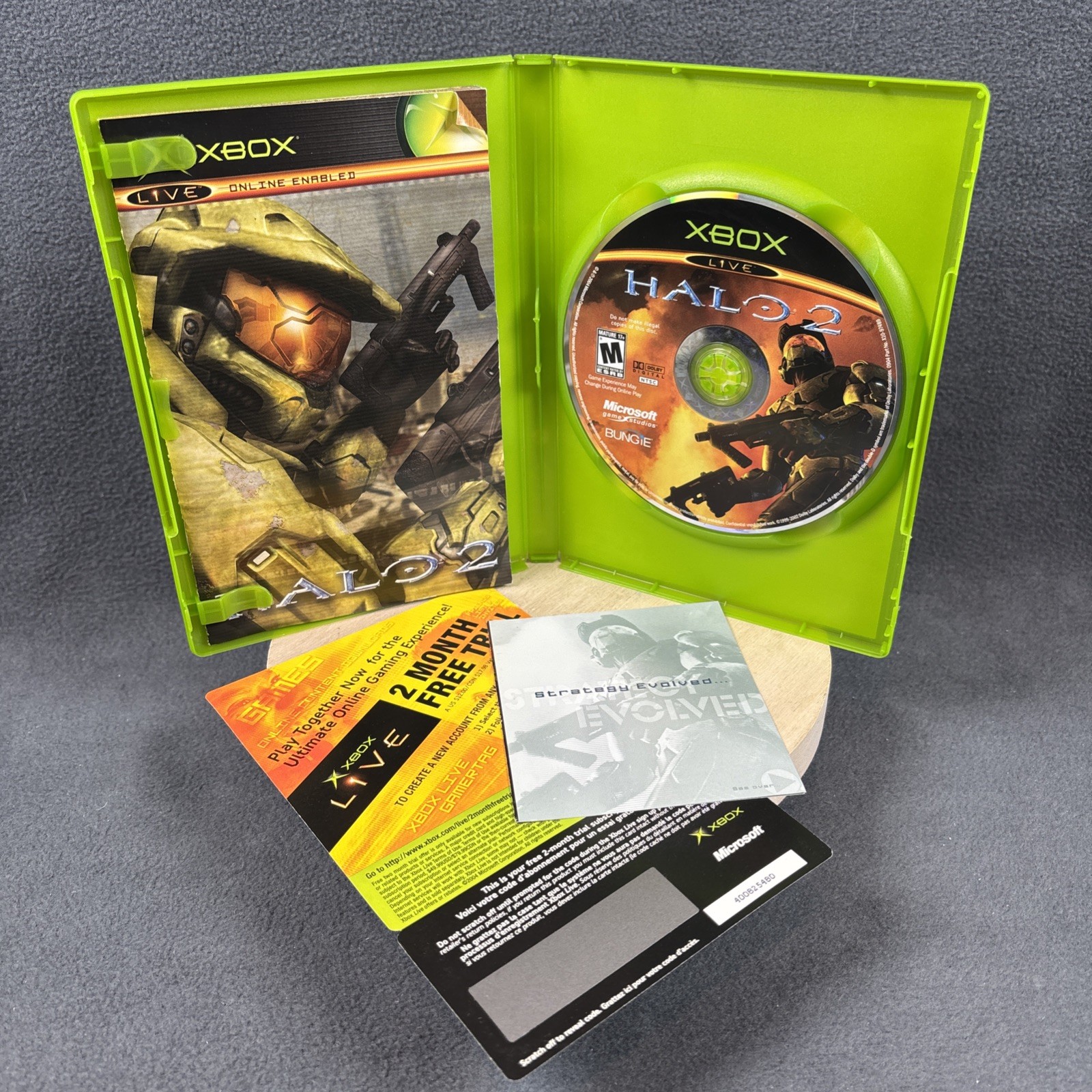 XBOX – Halo 2 – Complete, Reprint Artwork – Refurbished, Excellent