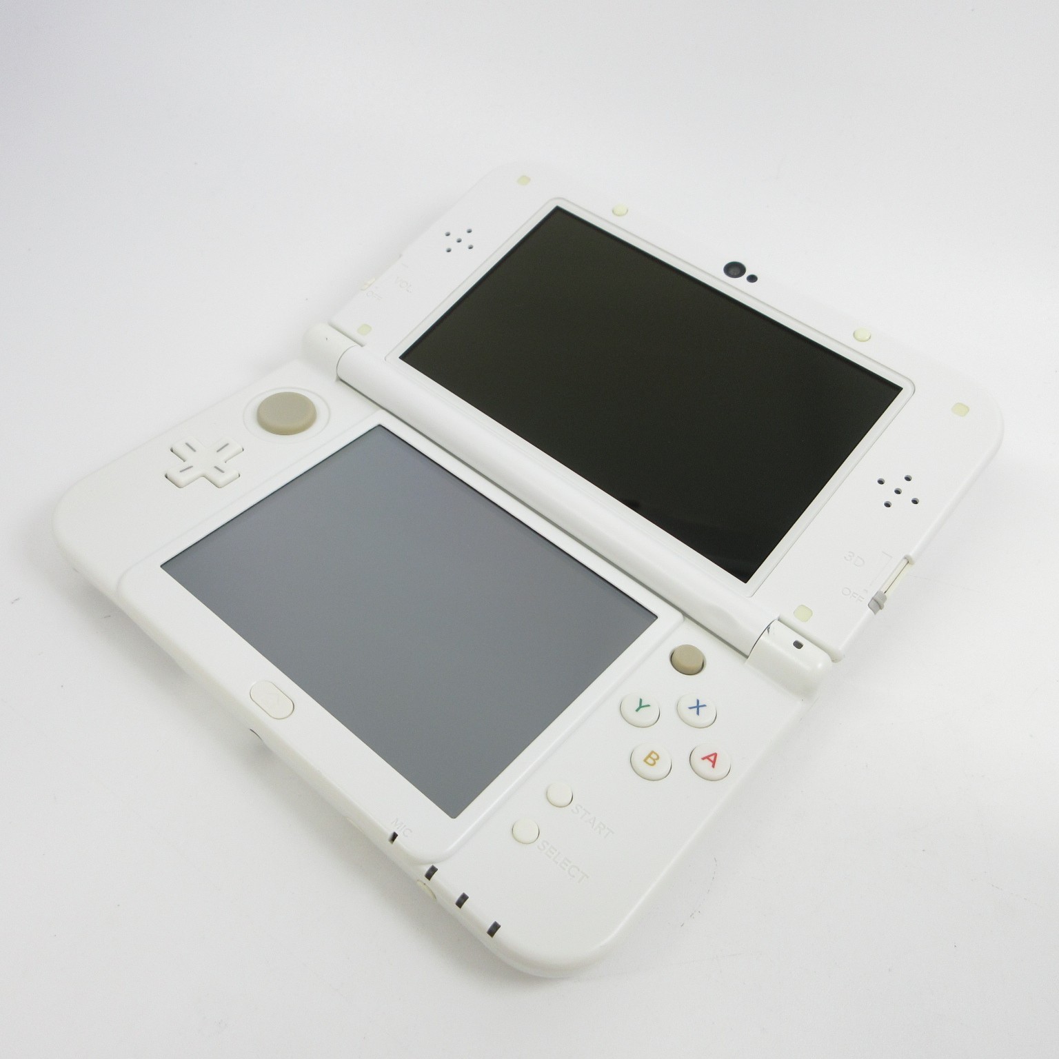 【Near Mint】Nintendo New 3DS LL XL Pearl White Console Only Japanese Ver. #DEN08