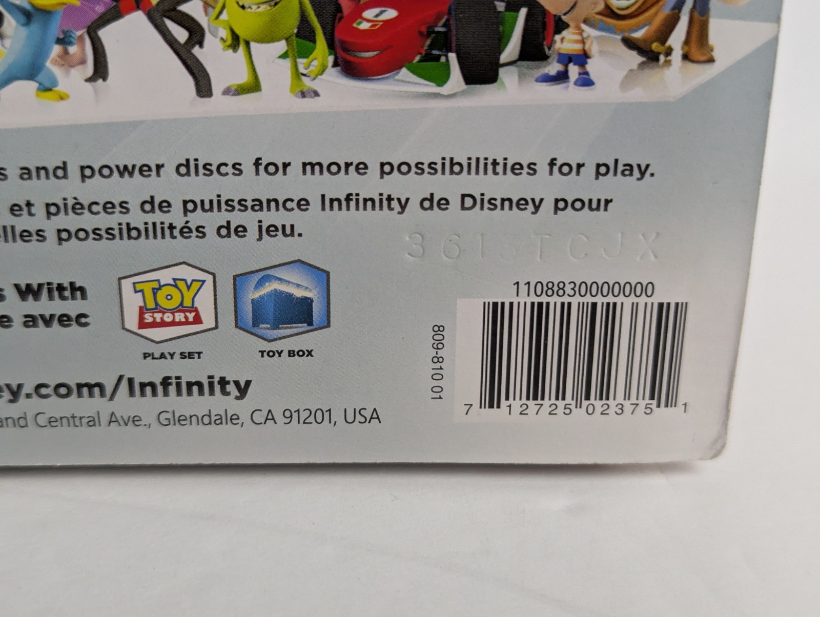 NEW Infintiy Play Set Pack-Toy Story Disney Accessories Jessie & Buzz Lightyear