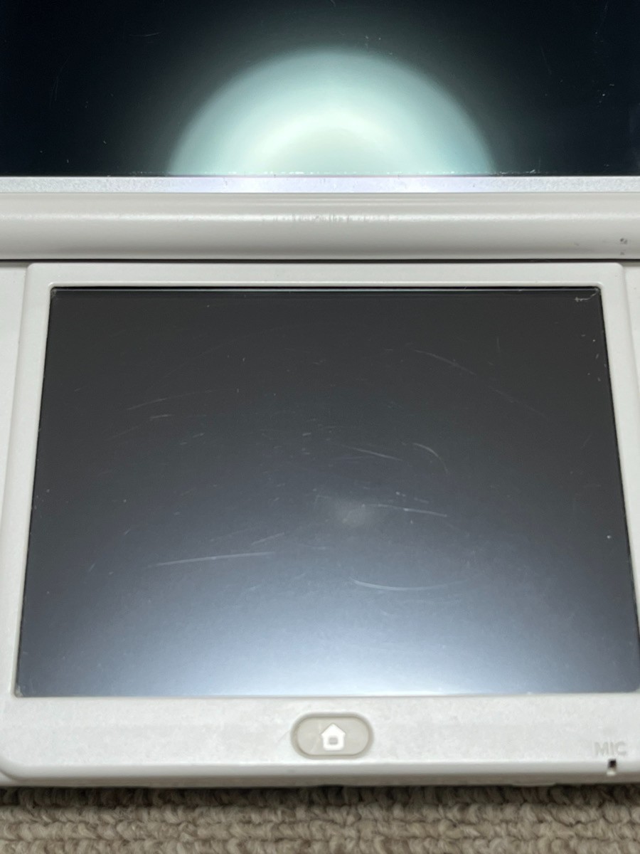 New 3DS LL XL Pearl White Japan Nintendo Console region Japanese B7