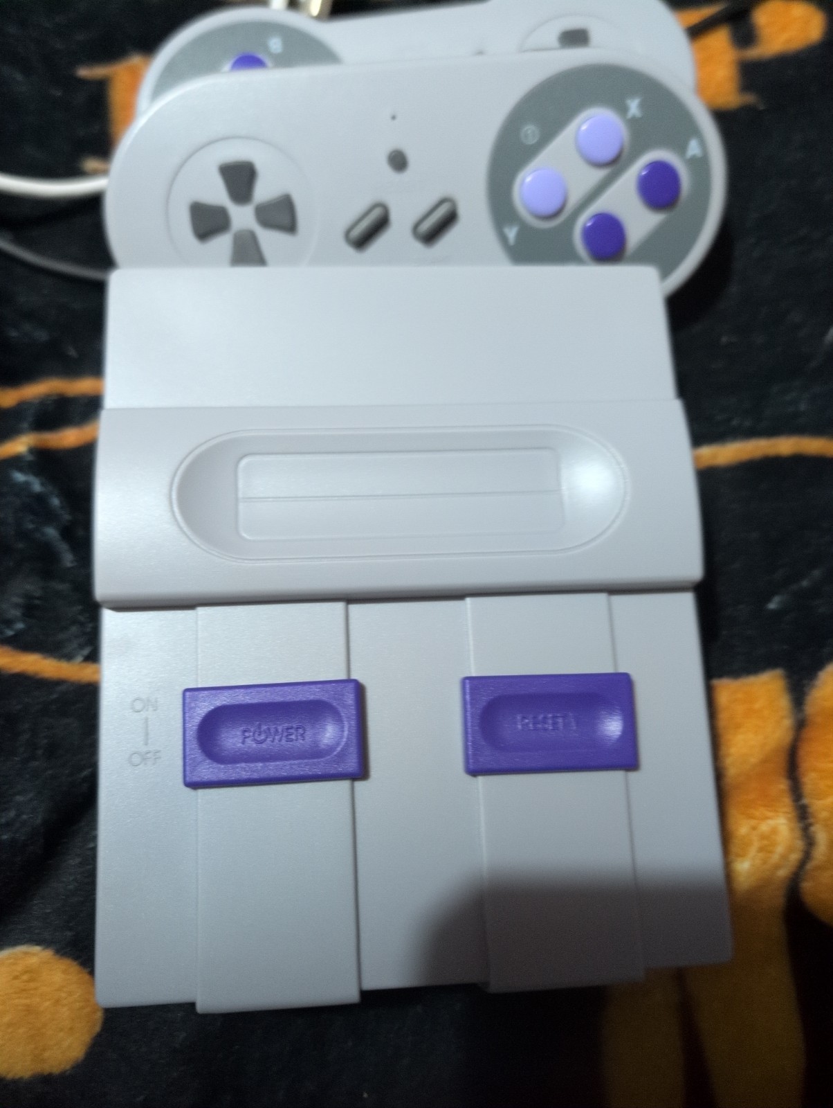 Super Mini SNES SN-02 retro NES hdmi TV game console w/ 821 classic 8-bit games