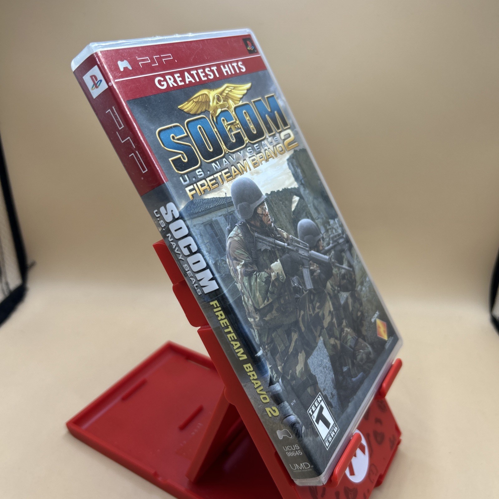 SOCOM U.S. Navy Seals Fireteam Bravo 2 (Sony PlayStation PSP) Complete CIB