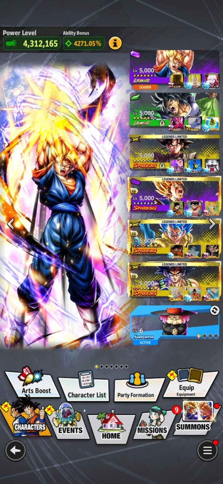 Dragon Ball Legends Endgame Account || New LR Units || Meta PVP Teams ||