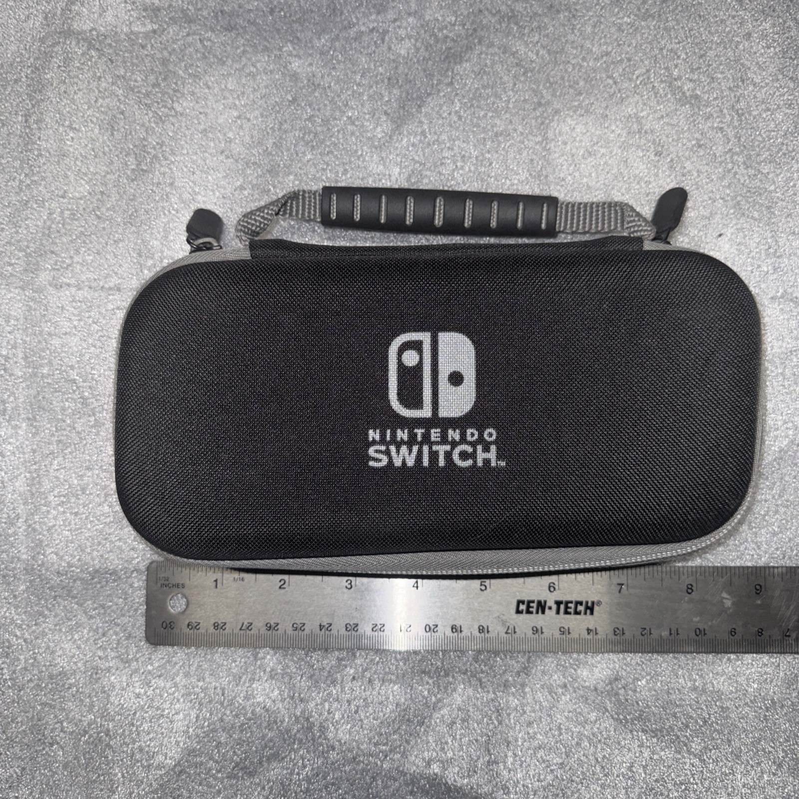Nintendo Switch Lite Official Travel Carry Case Black and Gray