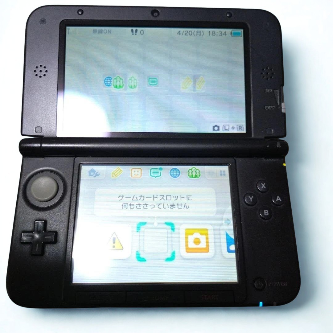 Nintendo new 3DS LL console Tested and Work Rank A/B Color Silver and Black