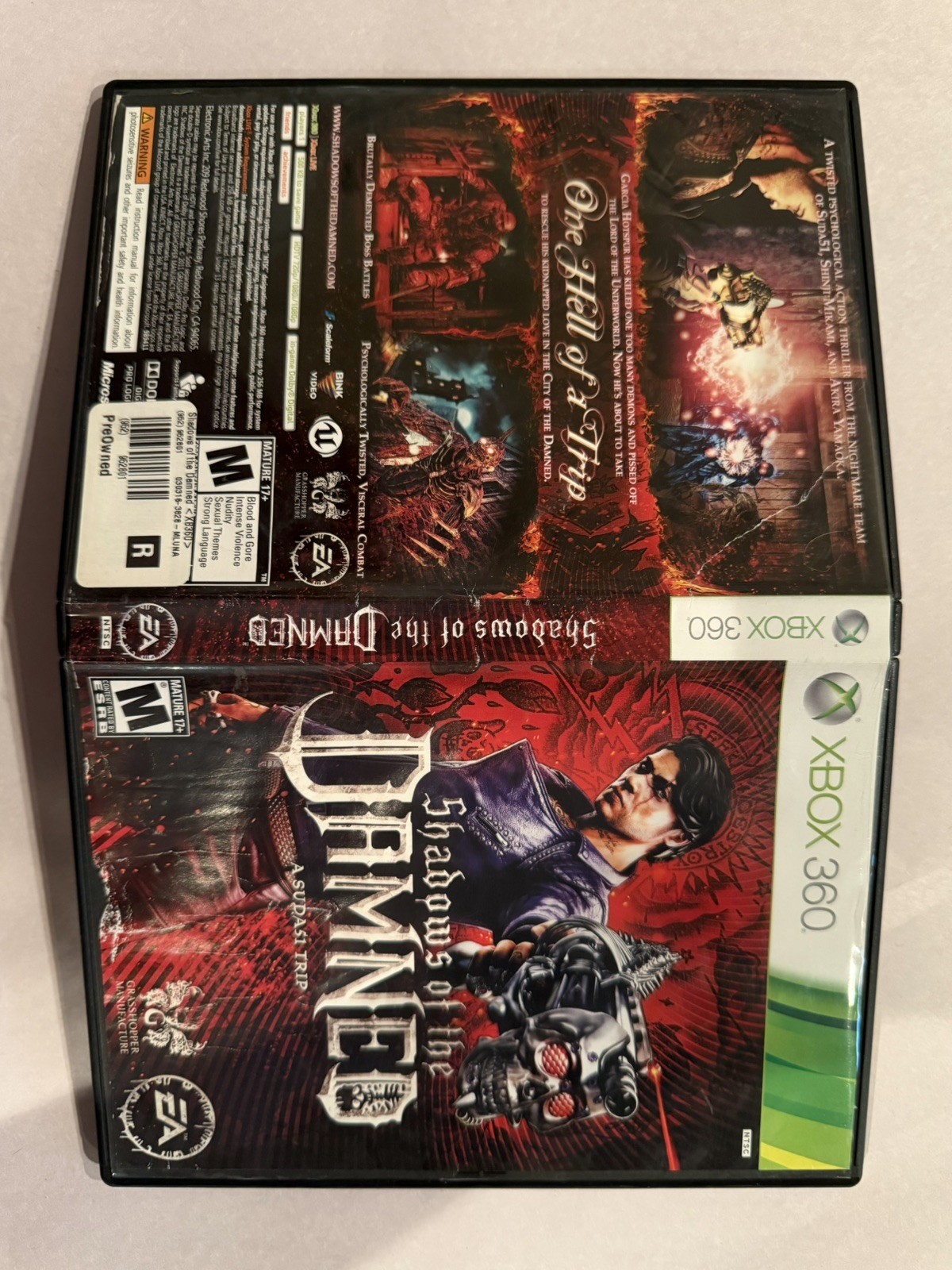 Shadows of the Damned; Boxed (Microsoft Xbox 360, 2011)