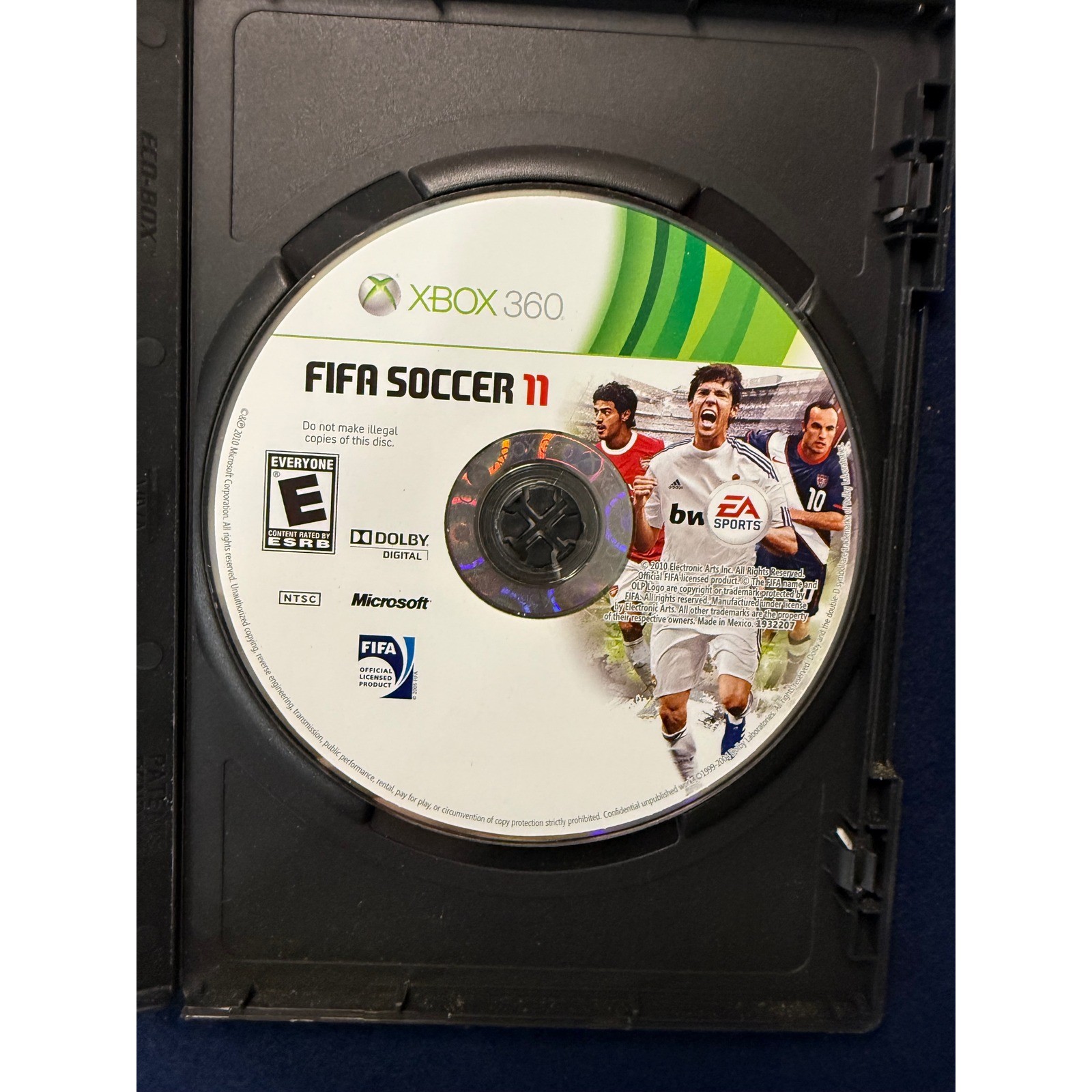 FIFA Soccer 11 Xbox 360 EA Sports Video Game 2010 NTSC E Rated