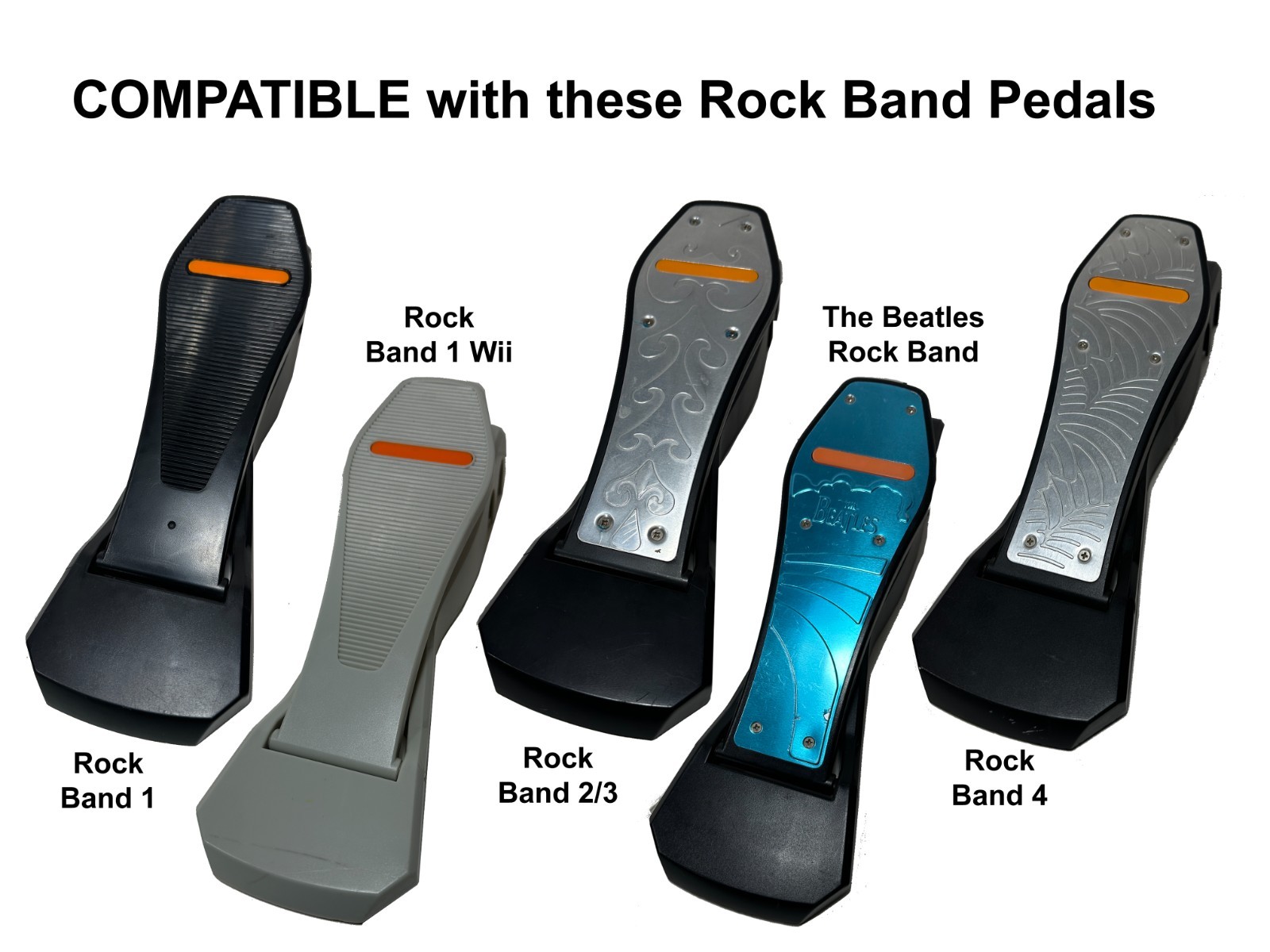 Rock Band Drum Pedal “NEW” Replacement Electronics Module – 3D Printed – Upgrade