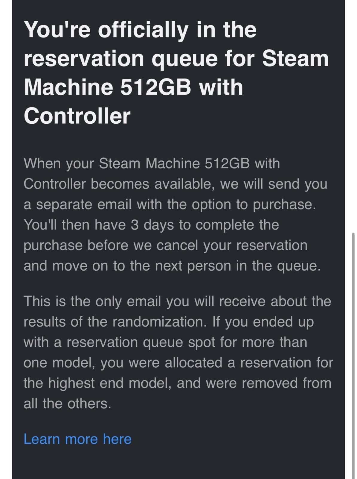 Steam Machine Valve Console 512GB with Controller – PRESALE PC Confirmed