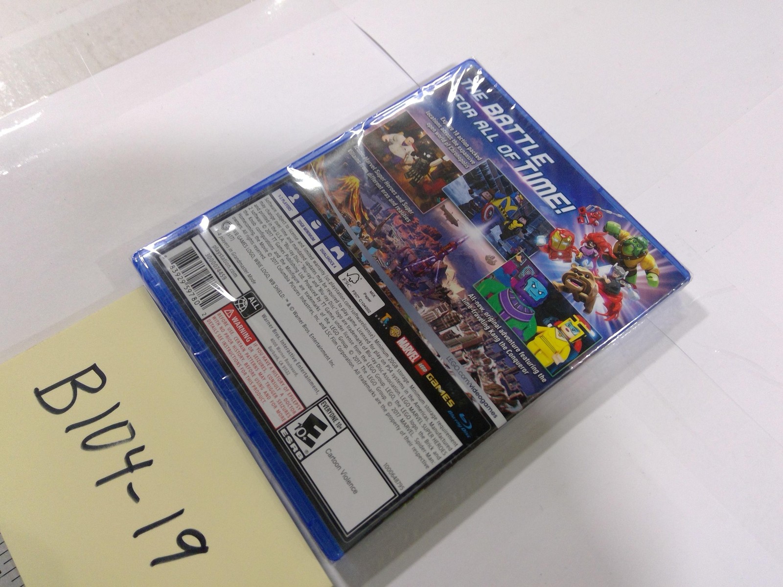LEGO Marvel Super Heroes 2 PS4 Video Game New Sealed WB Games E10+ Family Kids