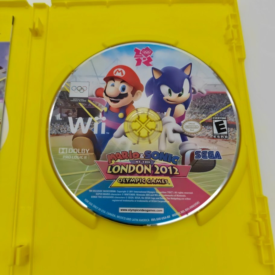 Mario & Sonic at the London 2012 Olympic Games (Nintendo Wii, 2011) CIB Tested