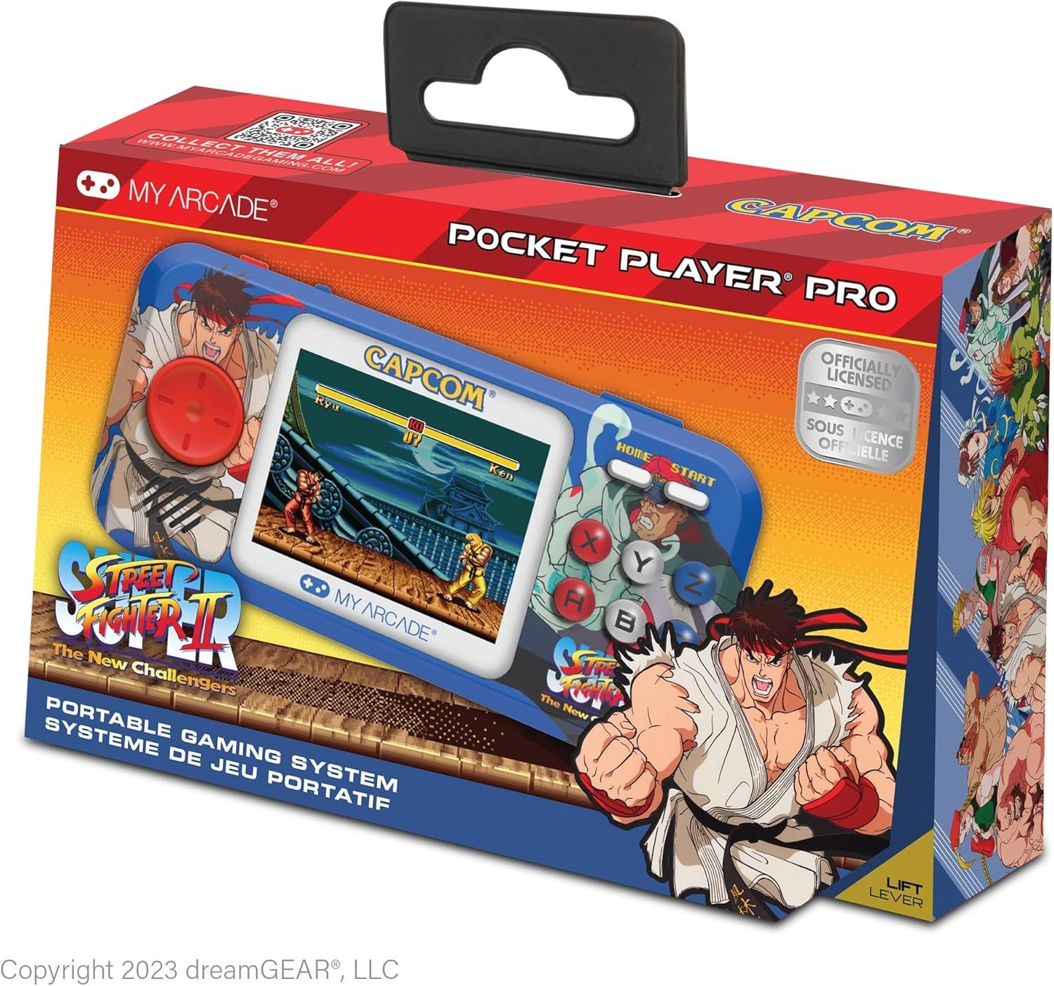 Street Fighter II Retro Handheld: Includes Super Street Fighter II & Champions