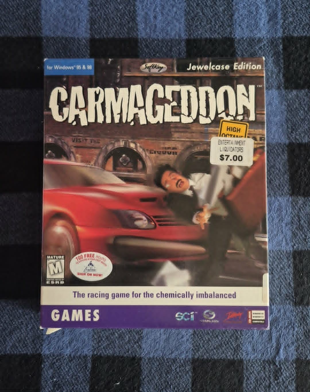 Carmageddon High Octane (Jewelcase Edition) – 1998 – Big Box PC Game