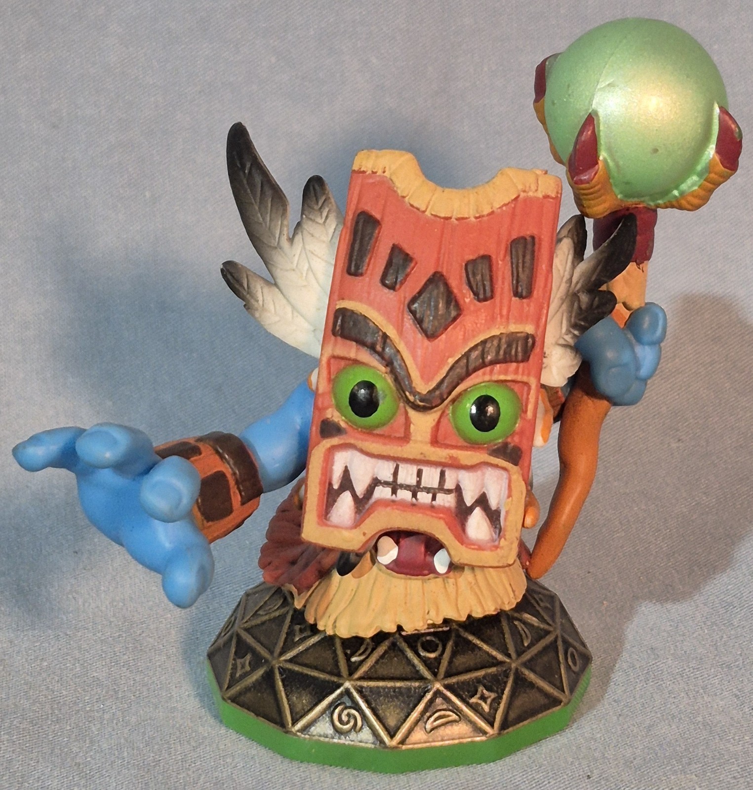 5 Skylanders Figures, Flameslinger, Ignitor, Voodood, Double Trouble, Hex