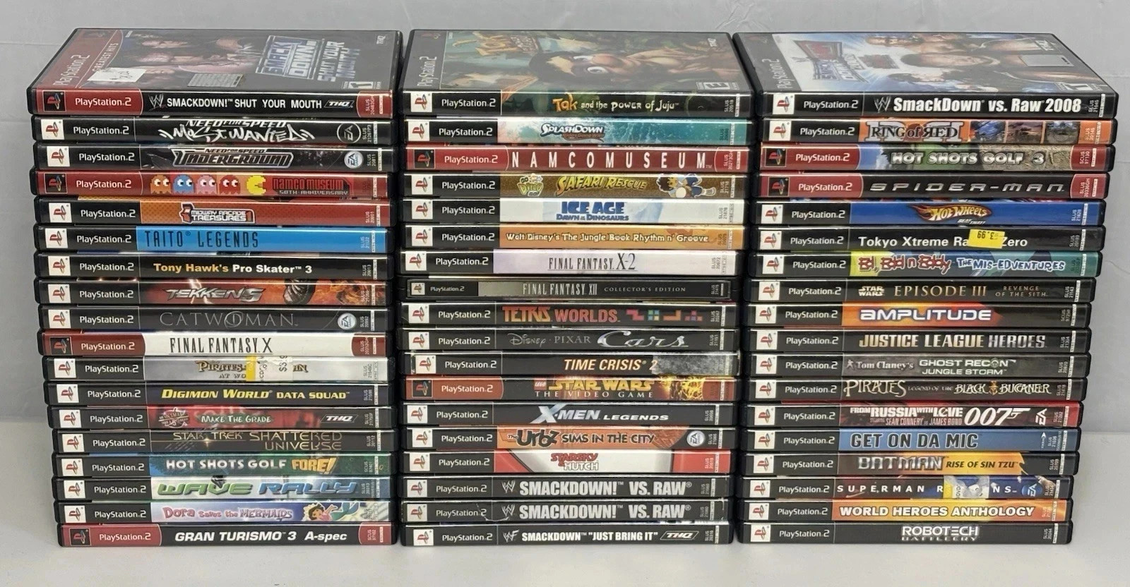 PlayStation 2 (PS2) OEM Authentic Replacement COVERS and Cases Pick Choose J-M
