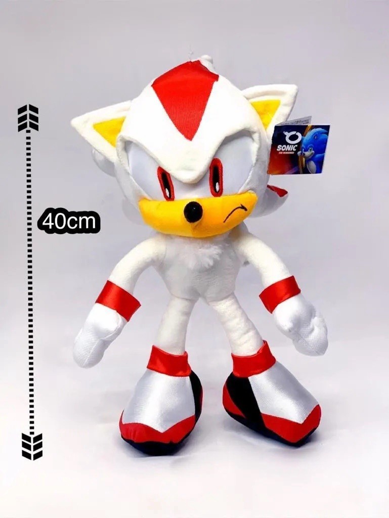 Mexico Hyper Shadow Plush 15” Sonic The Hedgehog Mexican Bootleg Toy RARE