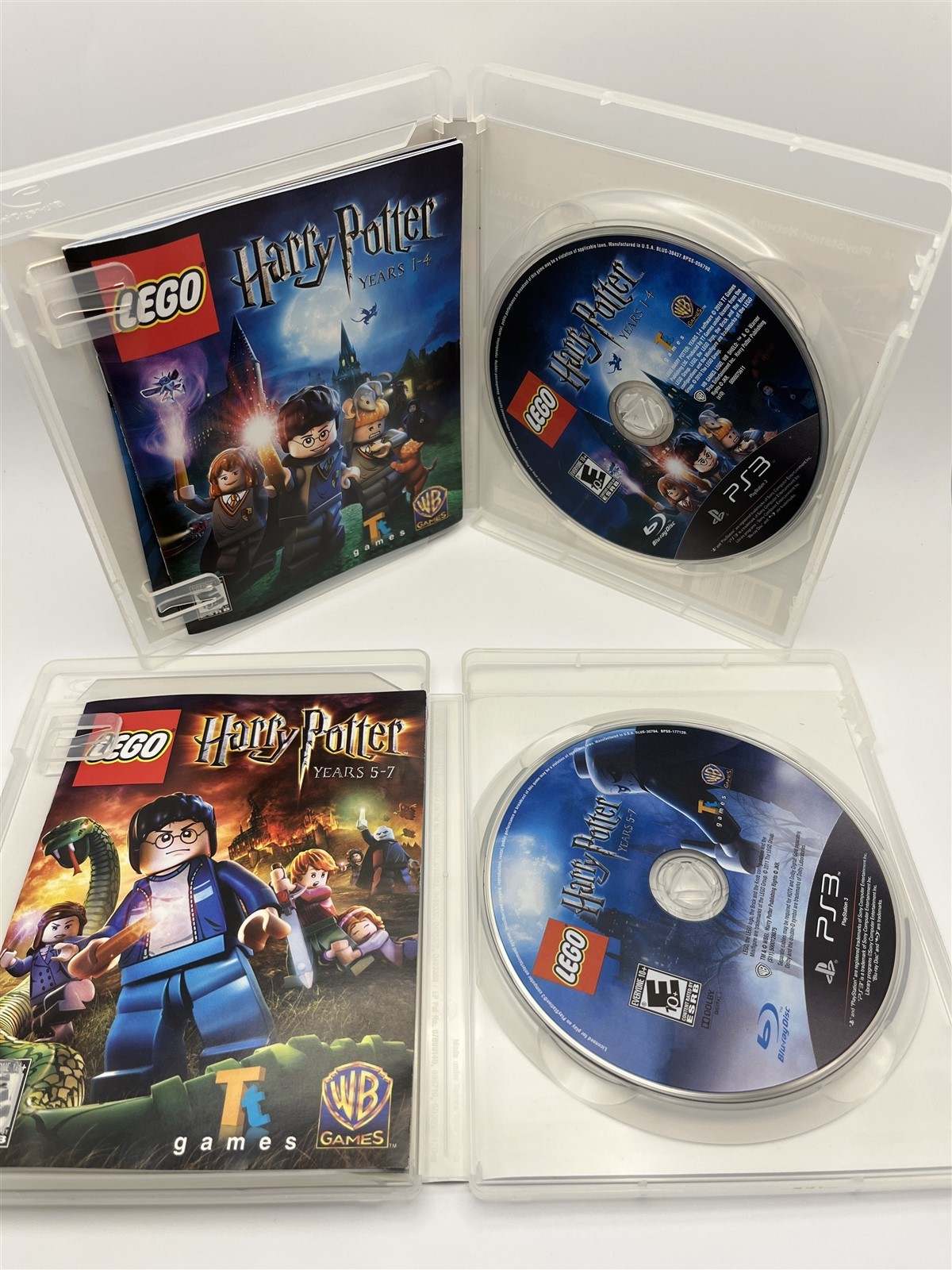Lego Harry Potter years 1-4 & 5-7 Bundle Collection PlayStation 3 Complete