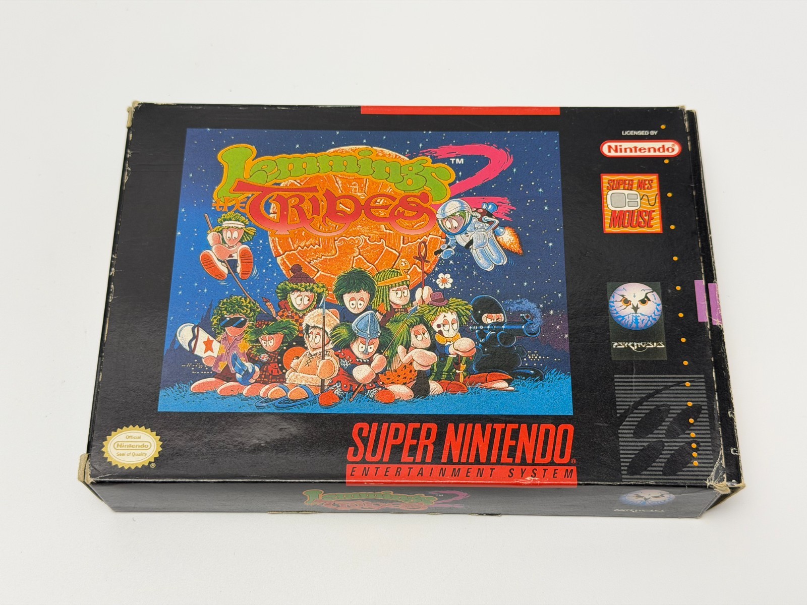 Lemmings 2: The Tribes (Super Nintendo Snes) Authentic & Complete