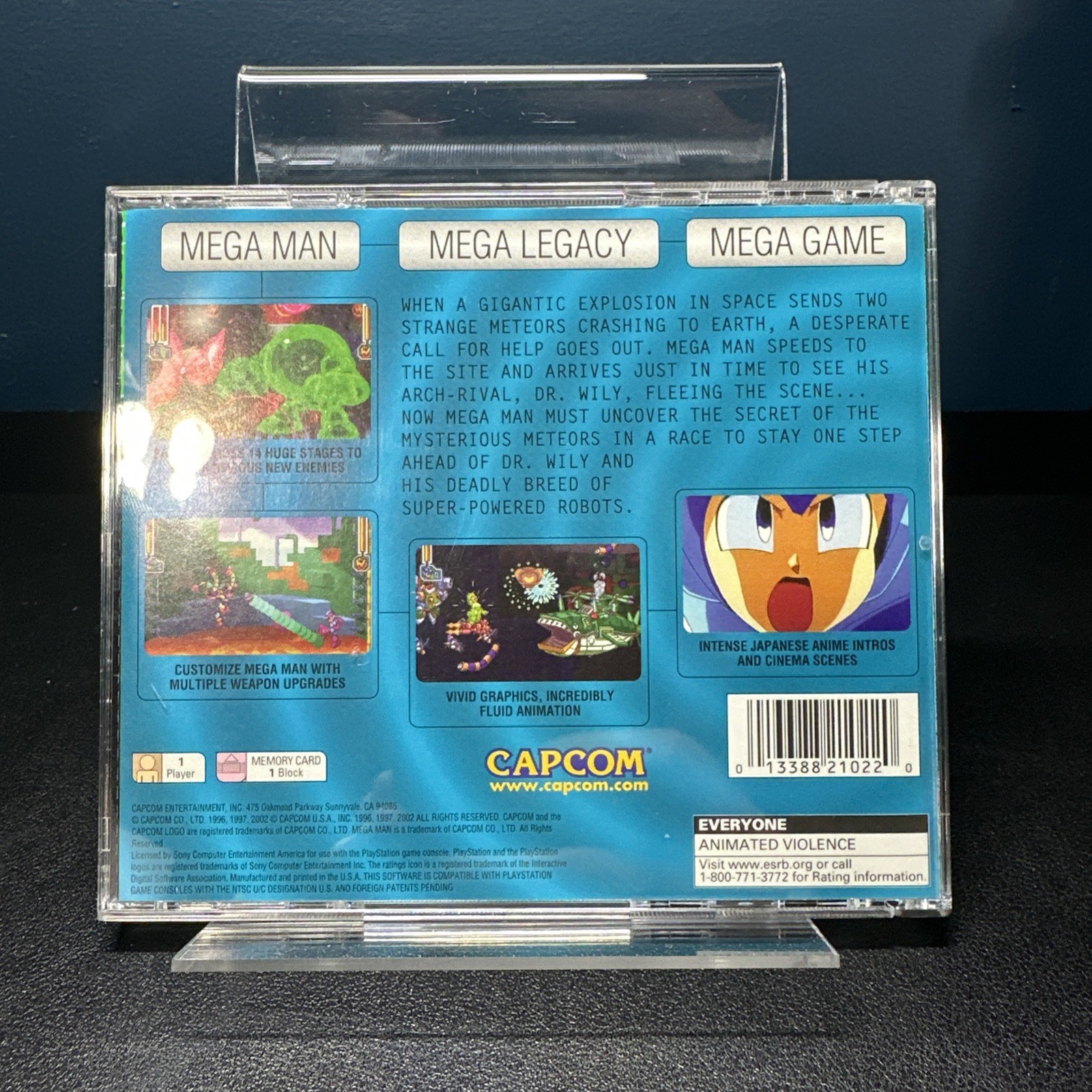 Mega Man 8 (PlayStation 1 PS1, 1997) CIB Complete Clean Tested Working