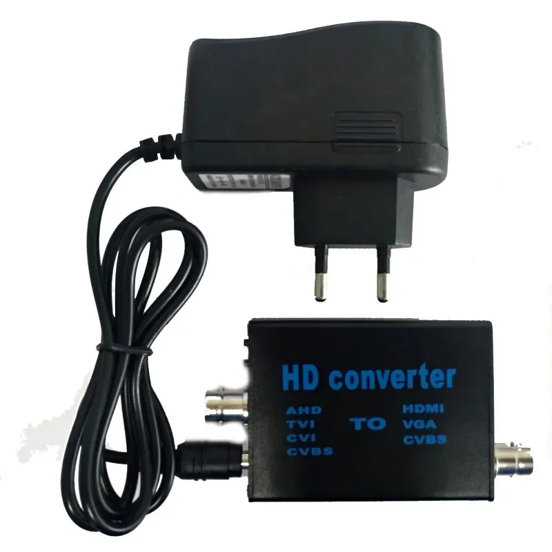 AHD To HDMI Signal Converter Vga Hdmi 720p 960p 1080p Ahd Tvi Cvi Cvbs Signal 4-