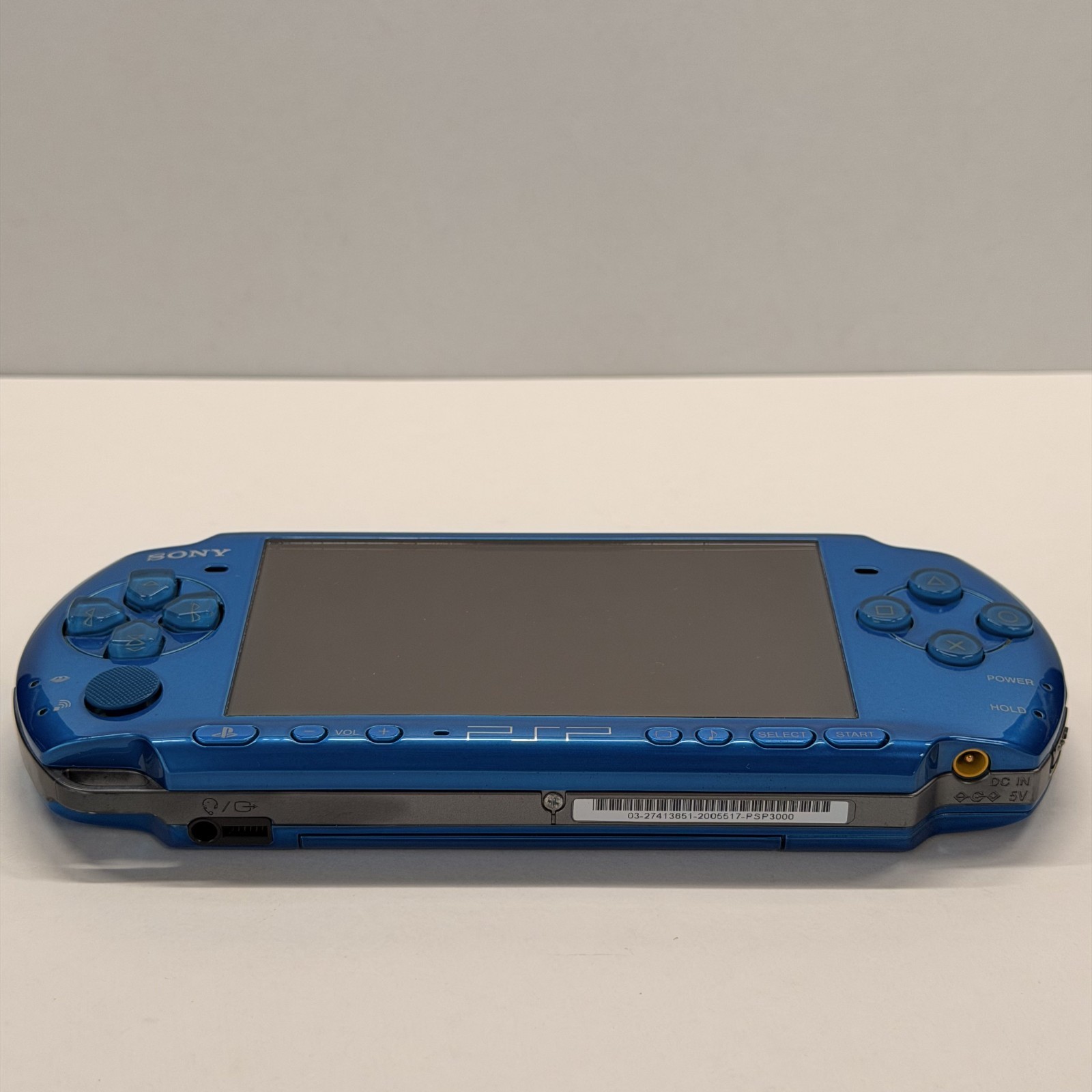 Sony PSP 3000 Vibrant Blue Console Excellent Condition Tested Working Bonus JP