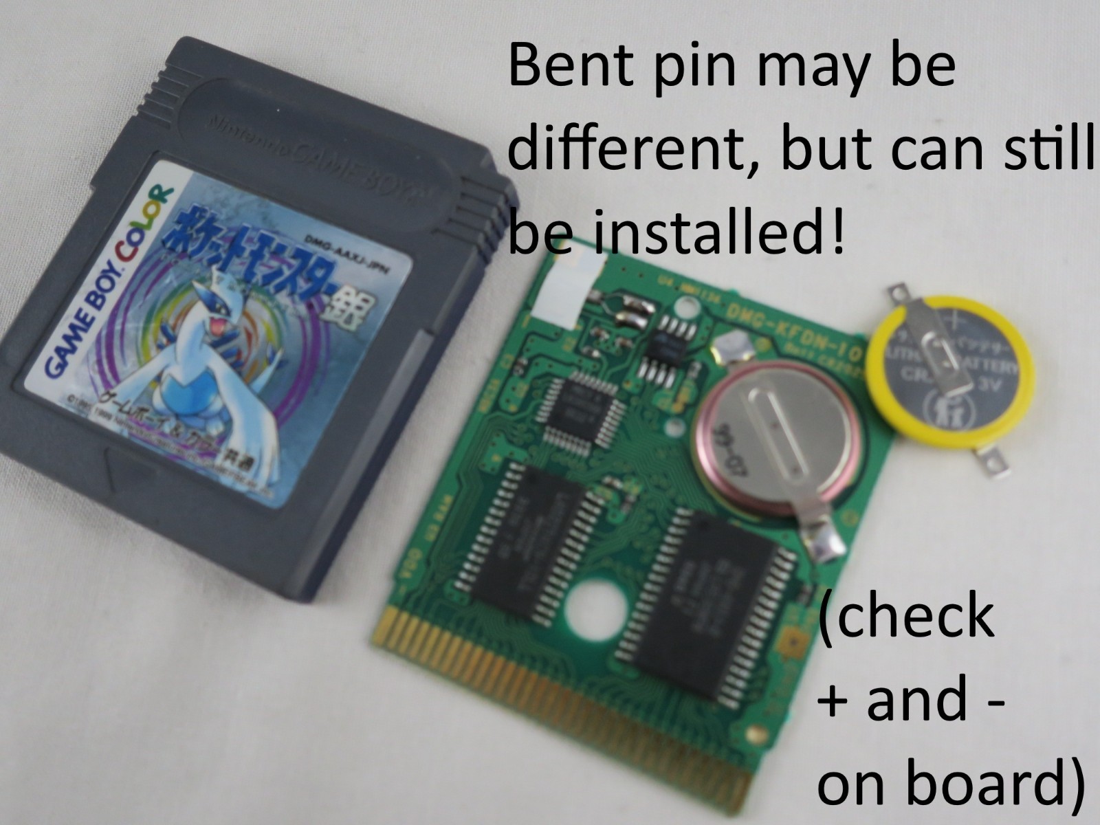 10 Replacement Battery Game Boy Color Gameboy CR2032 Tabbed GB GBC Batteries US