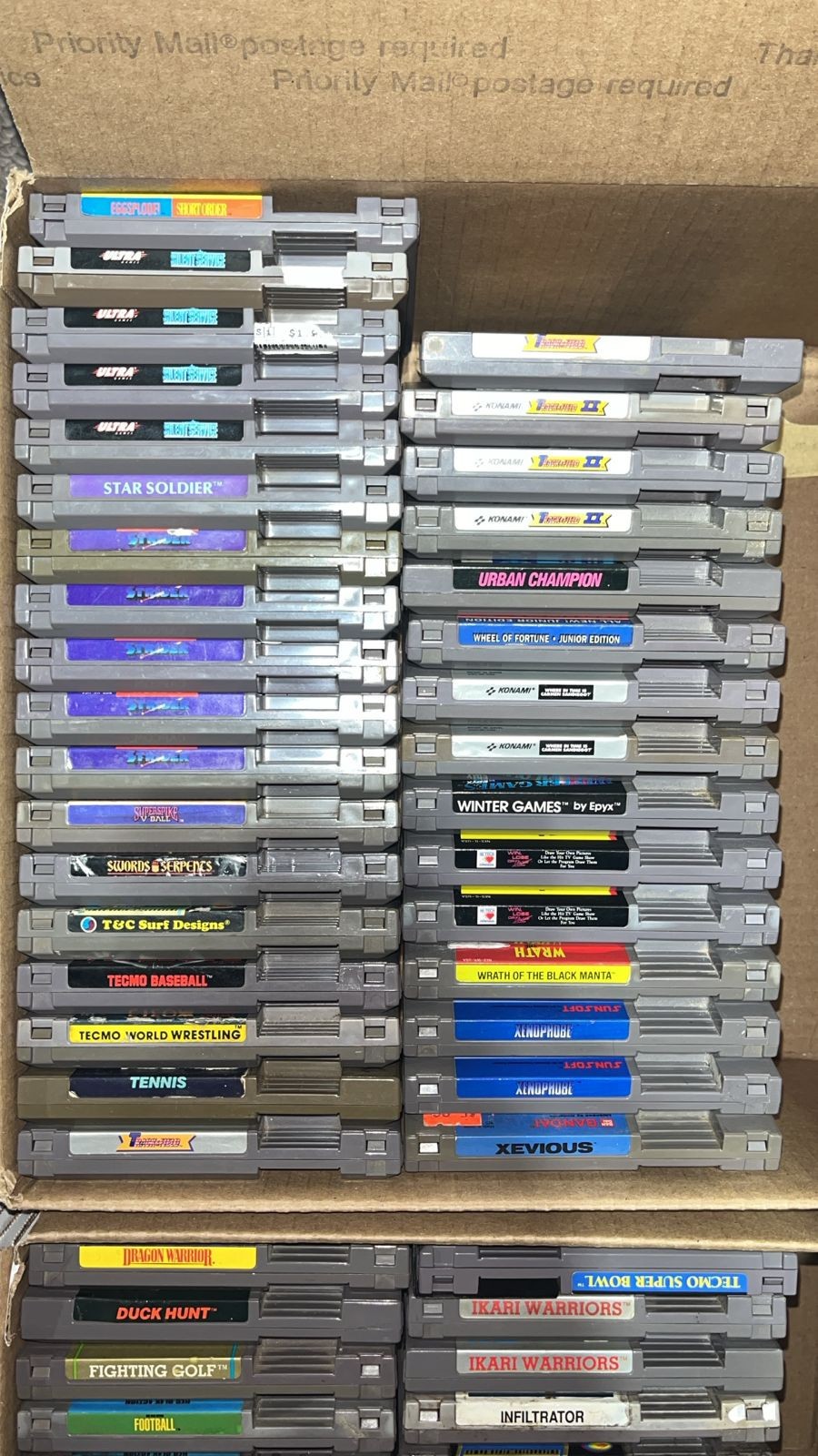 NINTENDO NES GAMES, 6$ MAX SHIPPING ON ALL ORDERS, LOTS OF 5$ and 10$ GAMES!!!