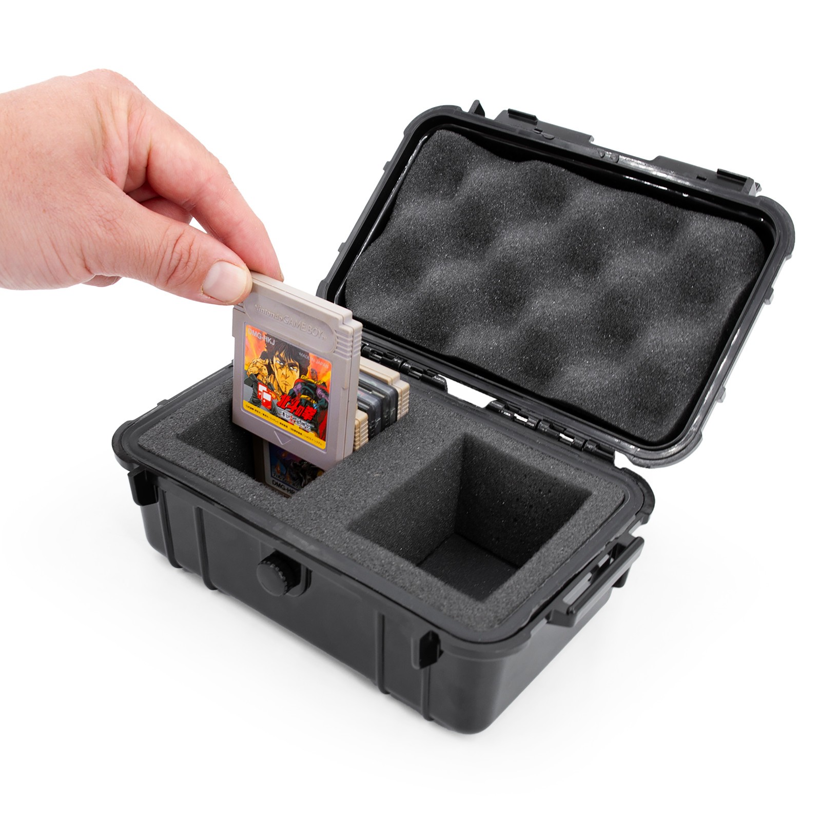 Casematix Game Boy Cartridge Case – Holds 18 Original & Game Boy Color Games