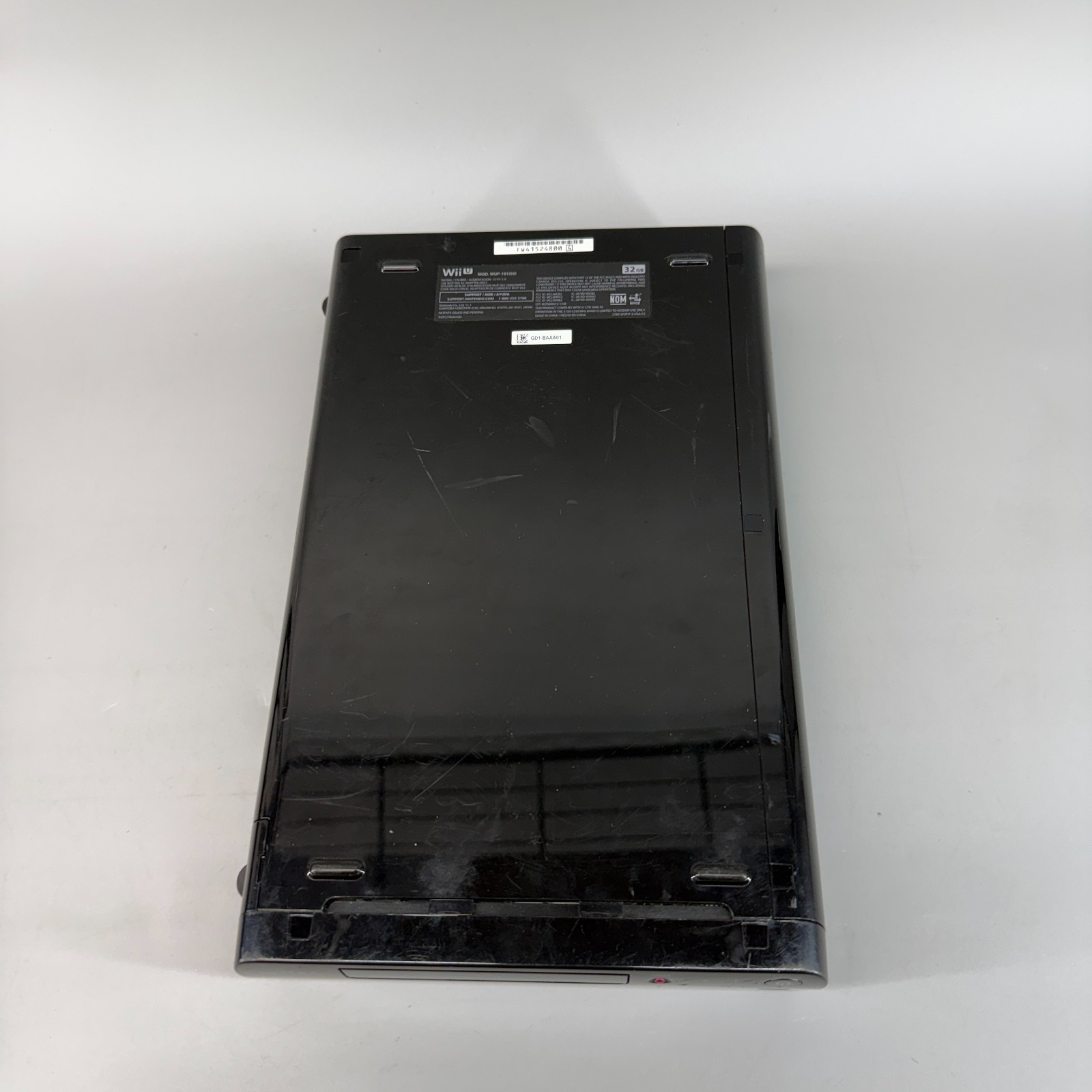 Nintendo Wii U Gamepad & 32GB Console OEM Genuine WUP-010 Black with Charger