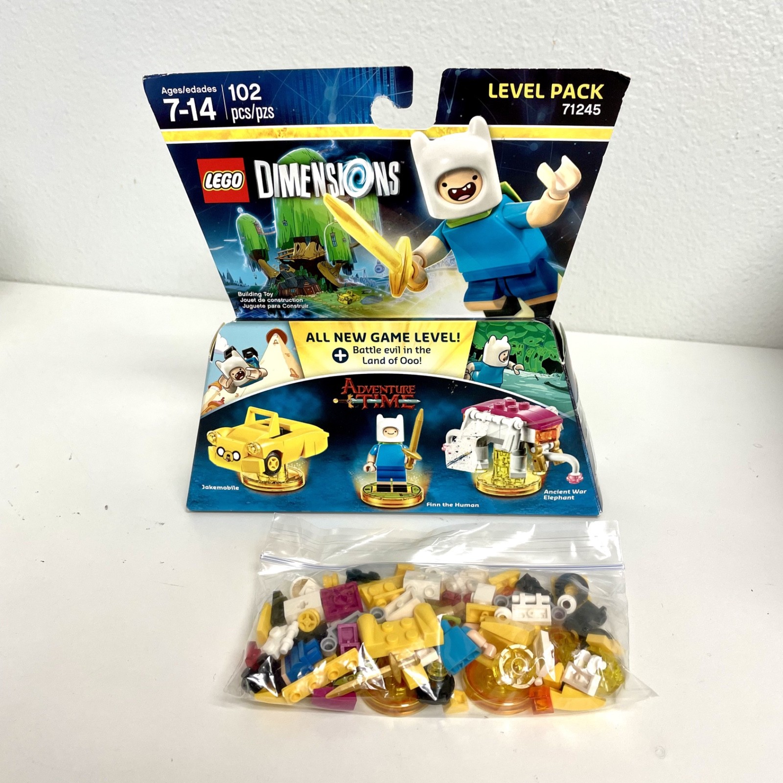LEGO #71245 Dimensions ADVENTURE TIME LEVEL PACK – COMPLETE NO MANUAL