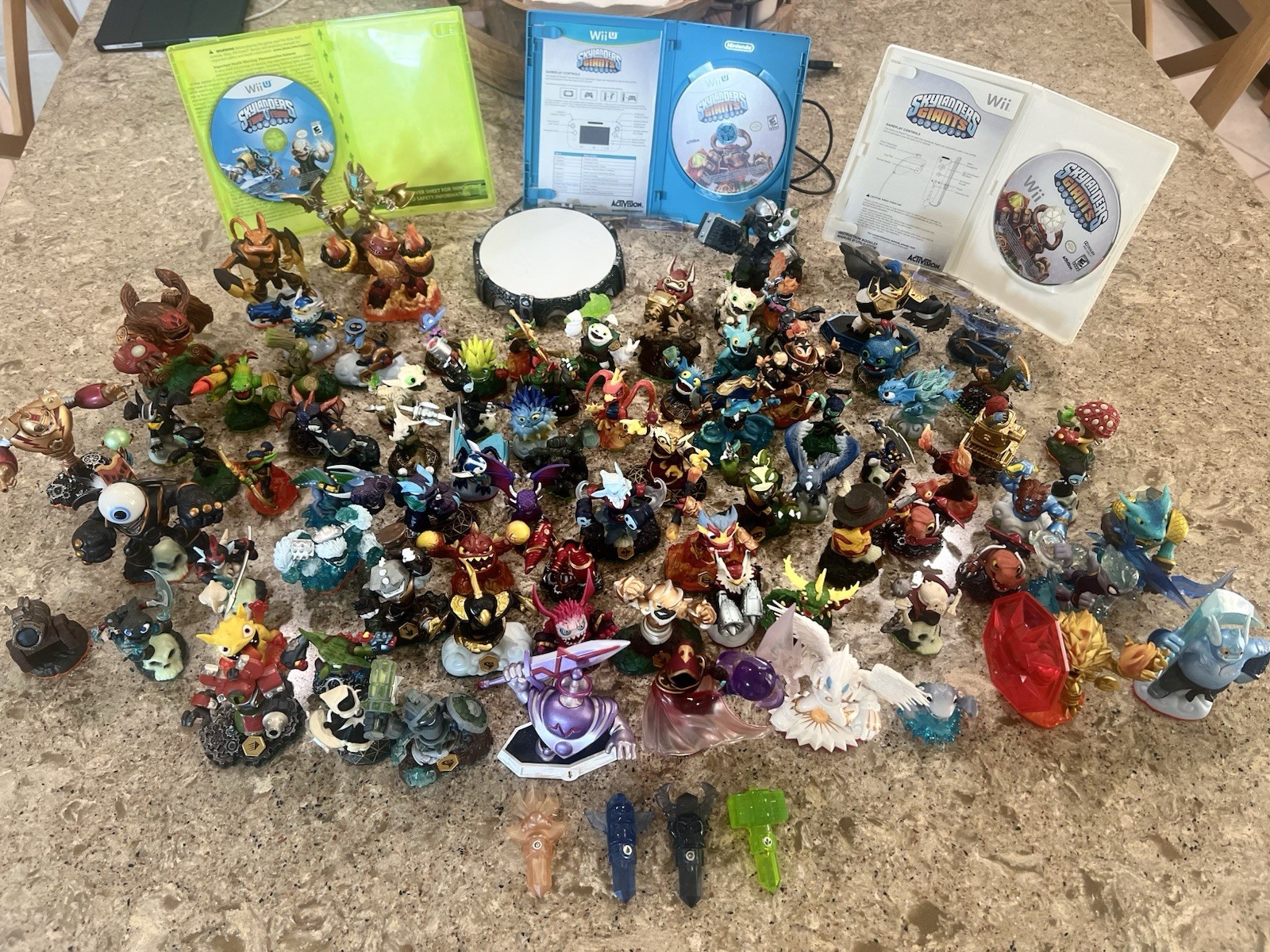 HUGE & RARE Skylanders Collection Lot 80+ Figures Rare Characters Portal Games🔵