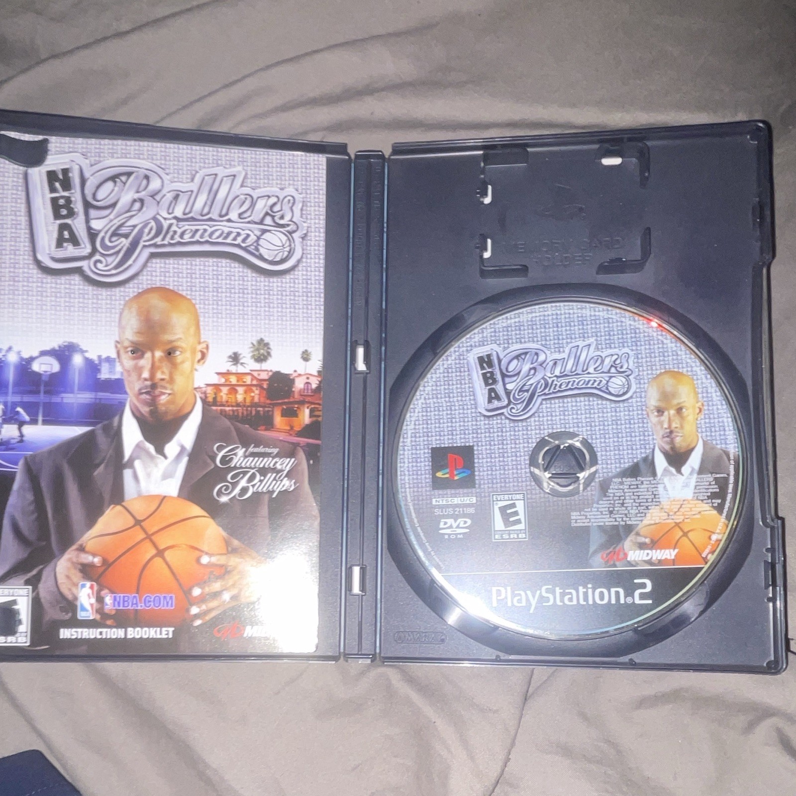 Midway NBA Ballers: Phenom Sony PlayStation 2 PS2 E NTSC-U/C 2006 Manual