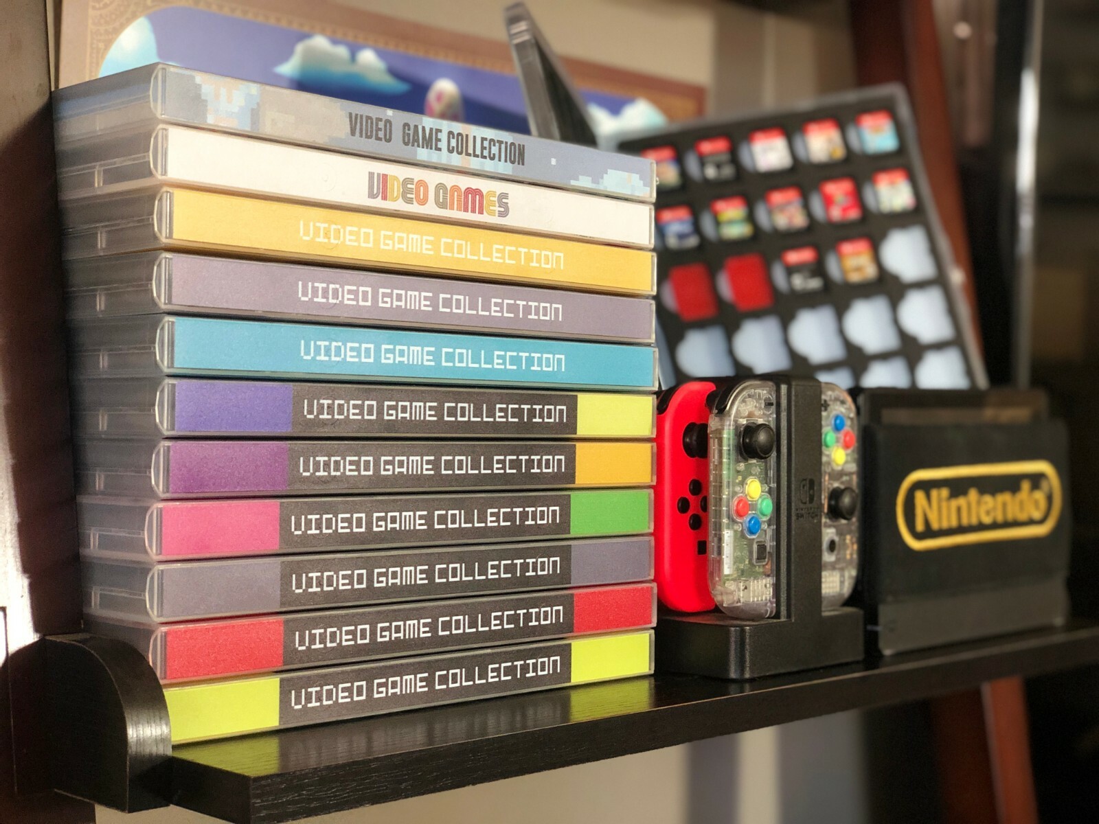 Nintendo Switch Cartridge Case, Holds 60 Video Games, Console DX