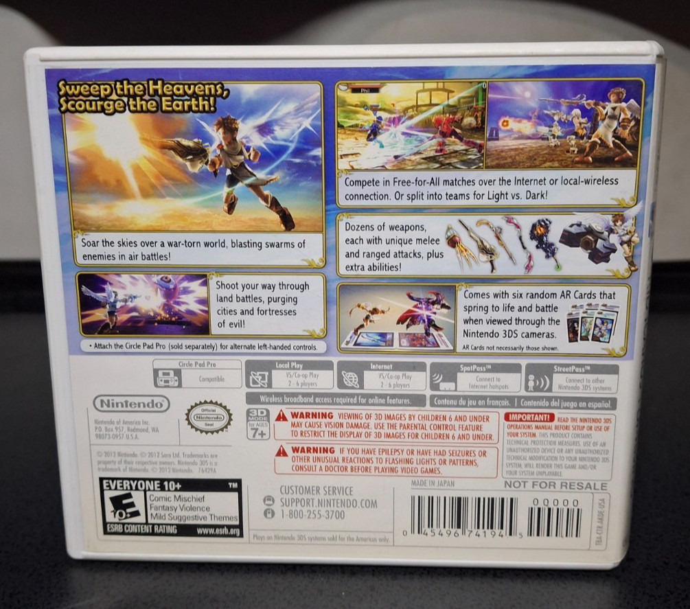 Kid Icarus: Uprising – Nintendo 3DS