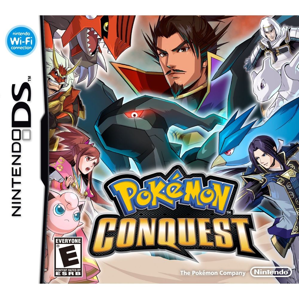 Pokemon Conquest (Nintendo DS) Authentic Cartridge Only Tested & Working