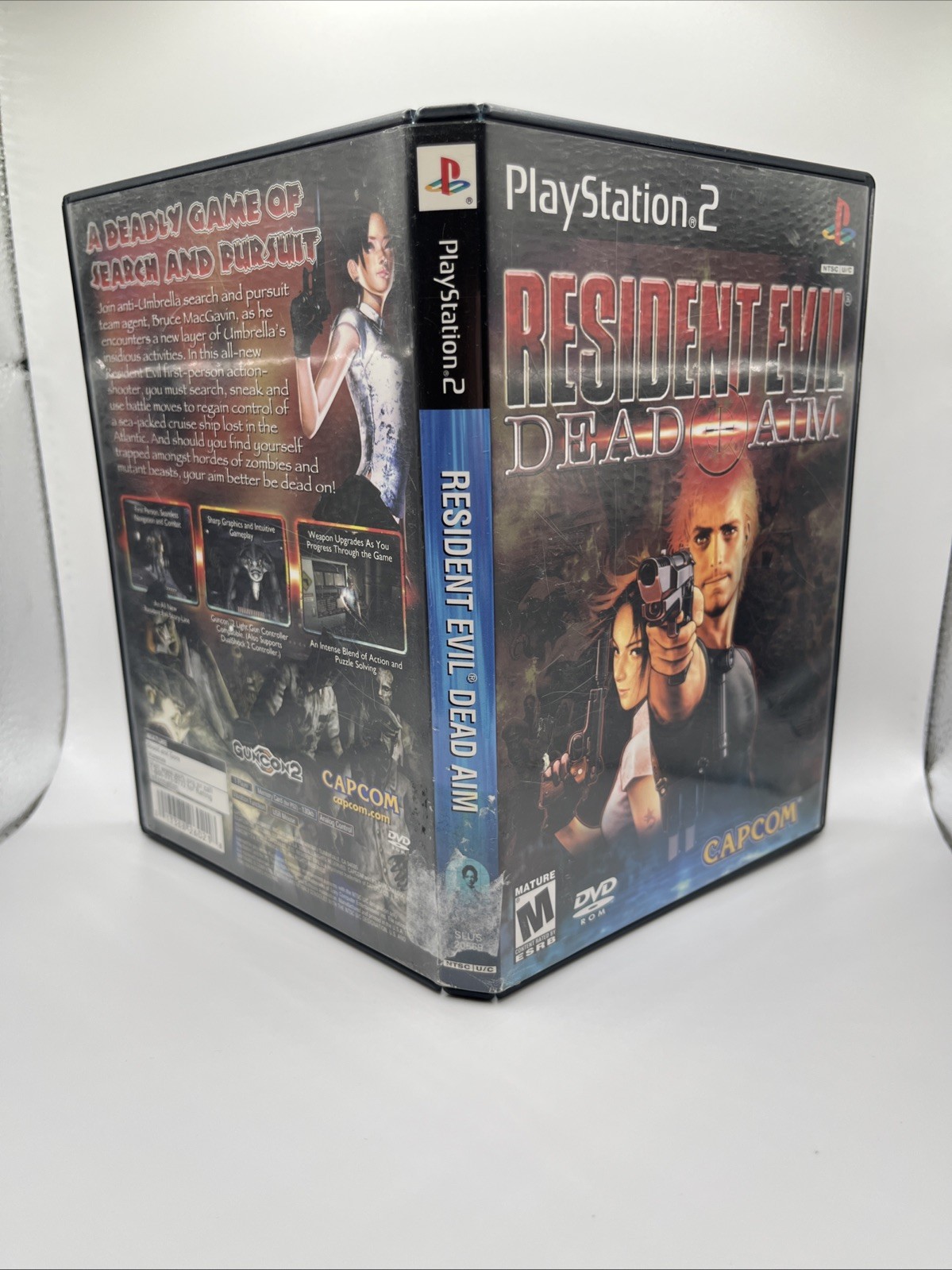 Resident Evil: Dead Aim (Sony PlayStation 2, 2003) Disc And Case