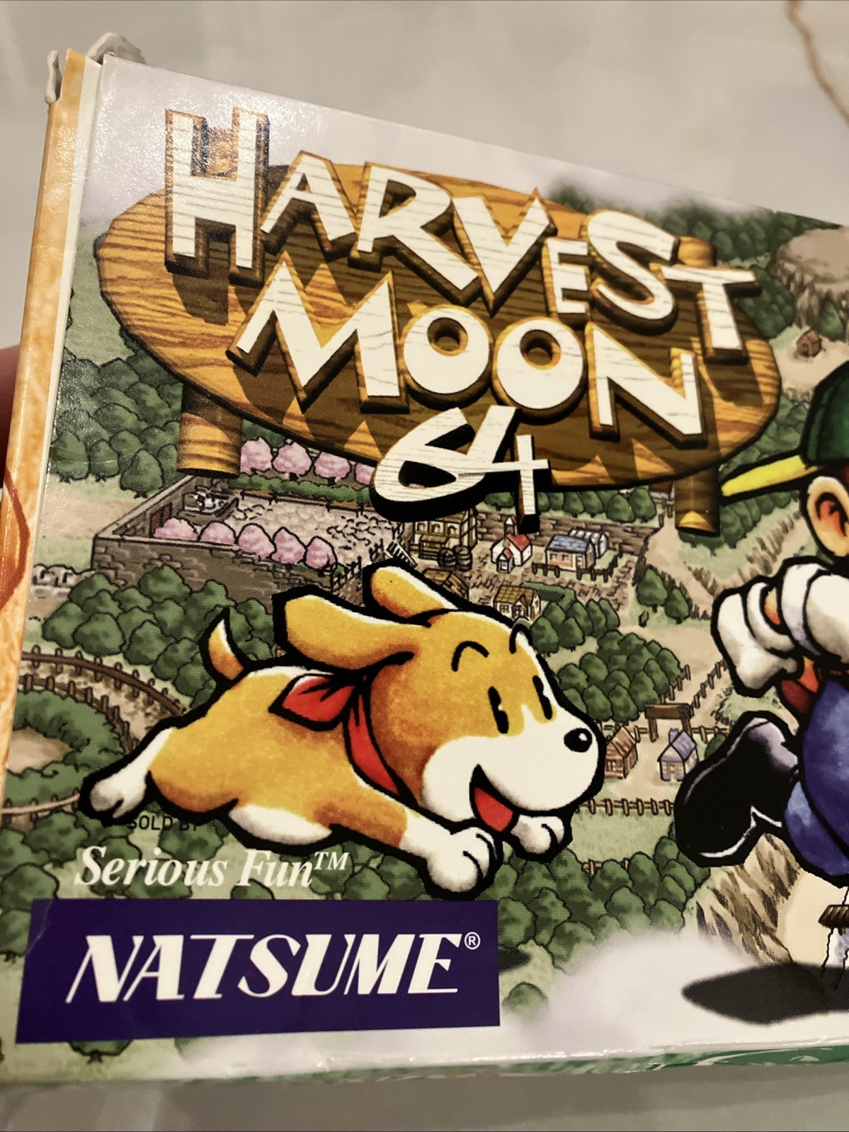 Harvest Moon 64 N64 Authentic CIB Complete W Manual & Registration Card Tested