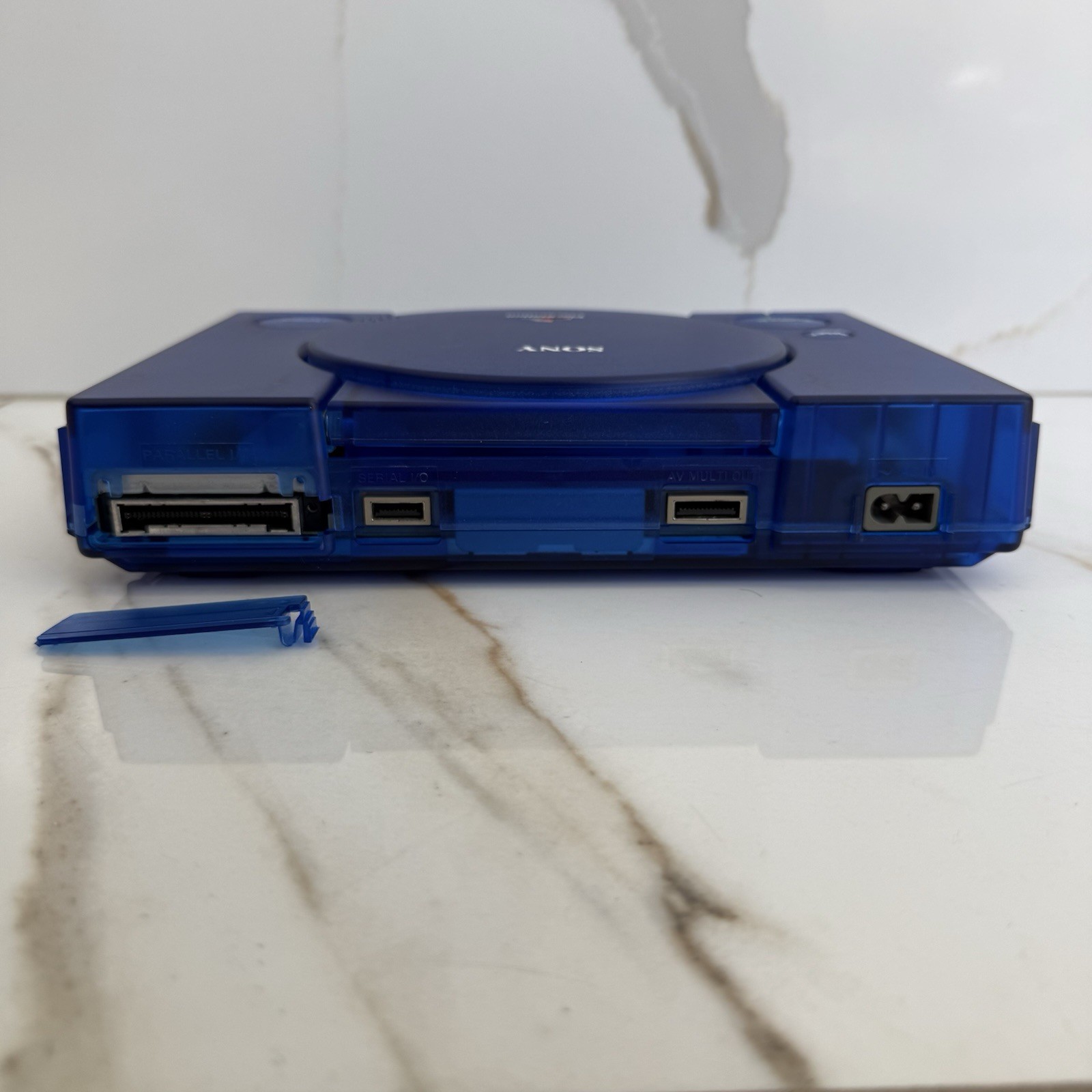 PS1 Sony PlayStation 1 Console (SCPH-7501) Bundle Translucent Blue – New LASER