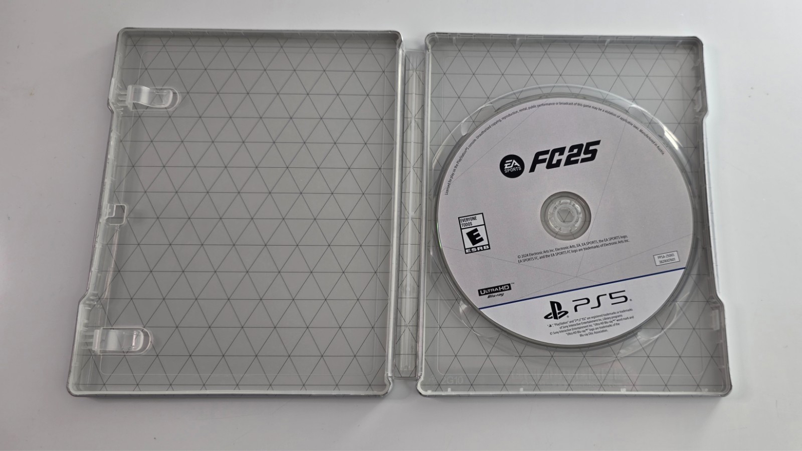 EA Sports FC 25 Sony PlayStation 5 PS5 Steel Book Real Madrid FIFA