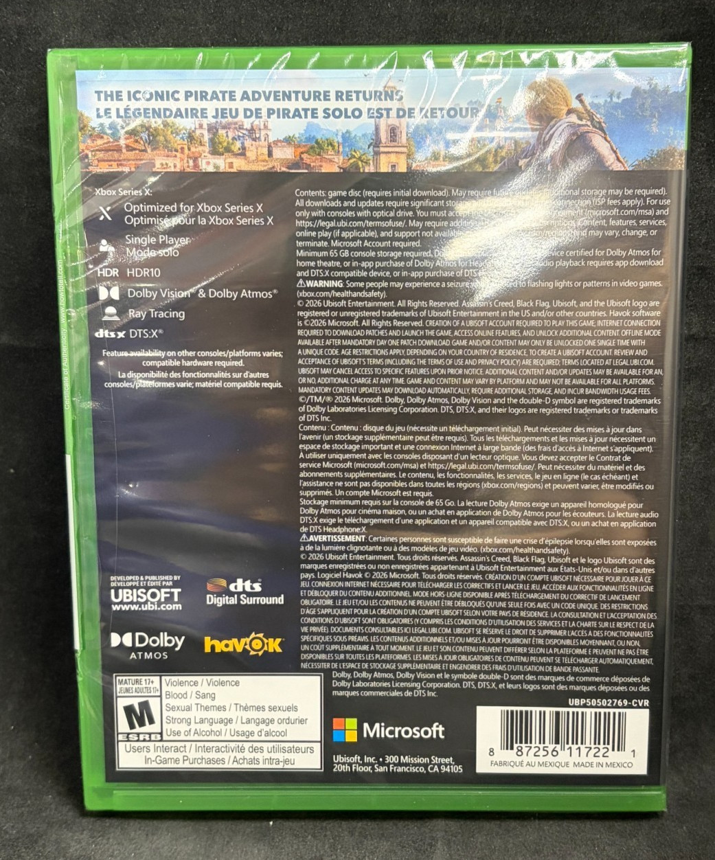 Assassin’s Creed Black Flag Resynced (XSX / Xbox Series X) BRAND NEW